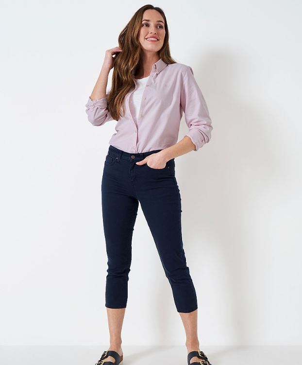 Crew Women's Bracken Oxford Shirt Pink 3
