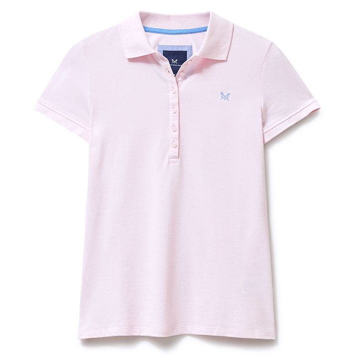 Crew Women's Ocean Classic Polo Shirt Pink 1