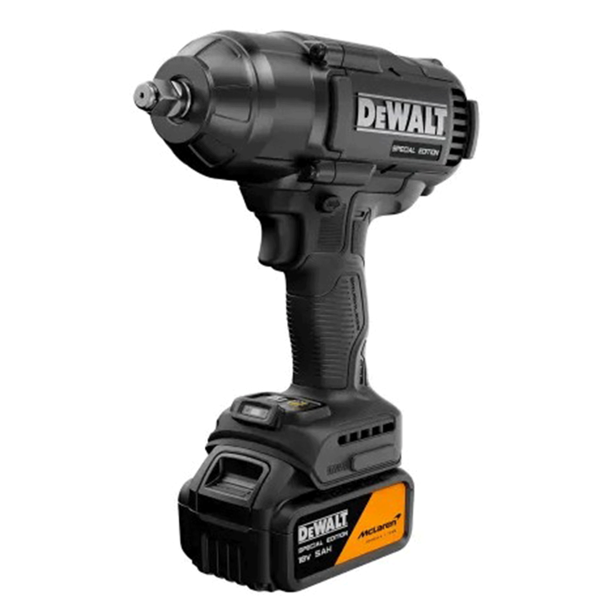 DeWalt McLaren F1 18V High Torque Impact Wrench with 1 x 5.0Ah Li-ion Battery