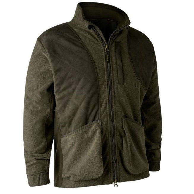 Deerhunter Men's Gamekeeper Shooting Jacket Graphite & Green Melange 1