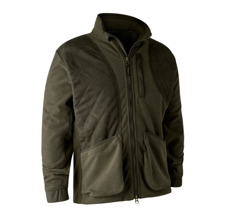 Deerhunter Men's Gamekeeper Shooting Jacket Graphite & Green Melange 3