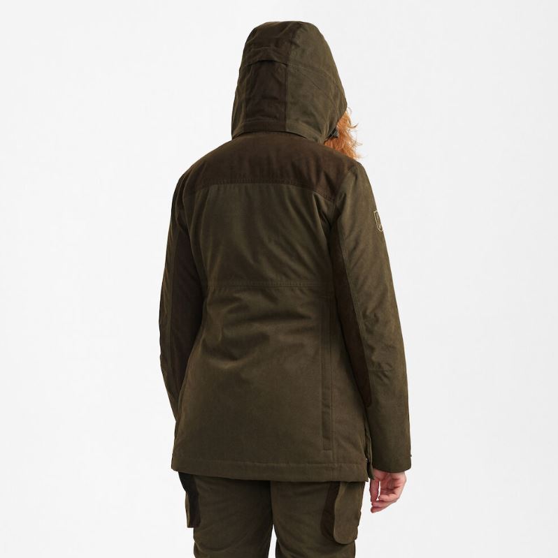 Deerhunter Womens Eagle Winter Jacket Tarmac Green 4