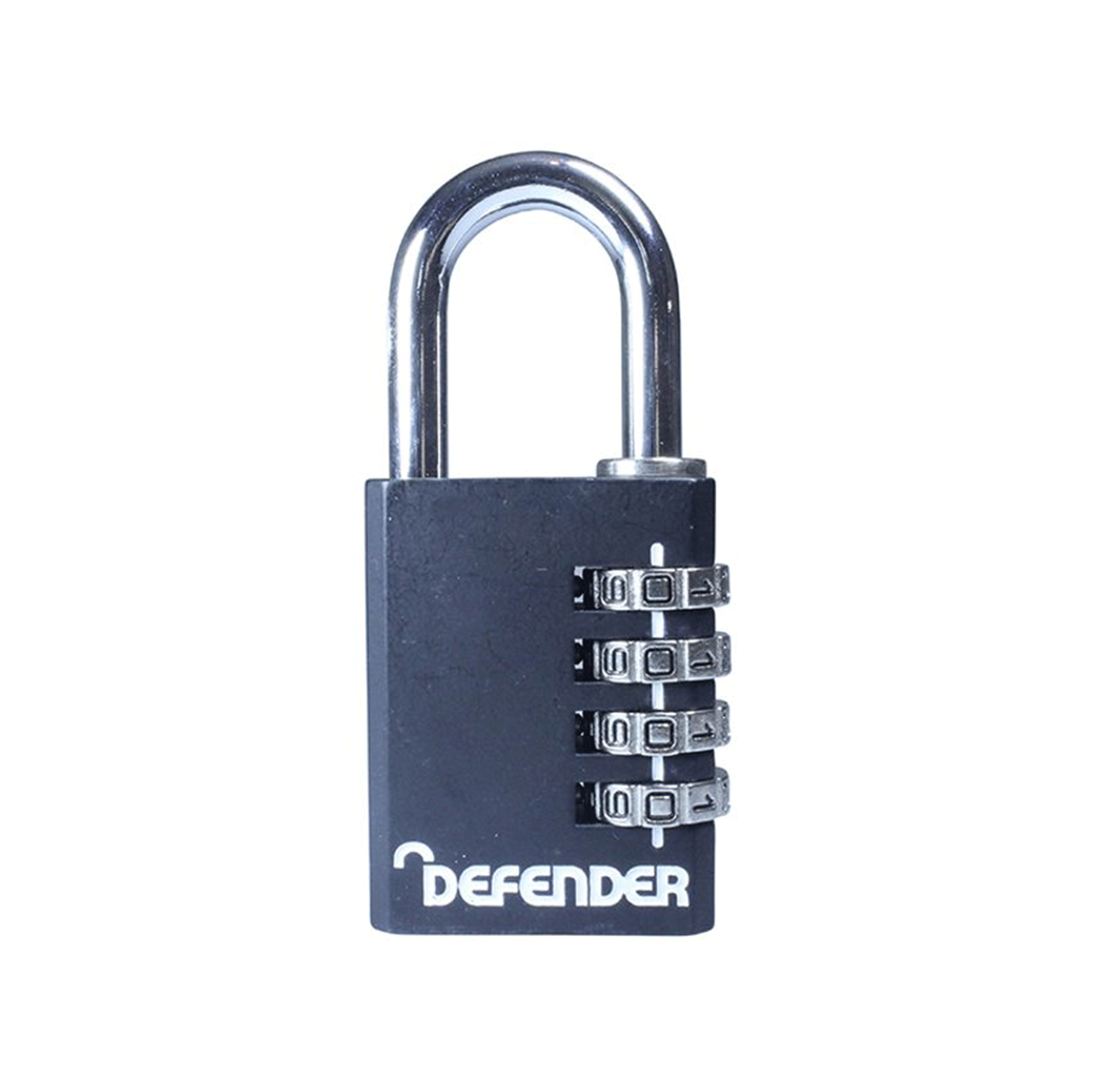 Defender Die-Cast Combination Padlock 40mm