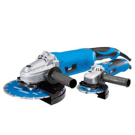 Draper 115mm &amp; 230mm Angle Grinder Twin Pack 240V