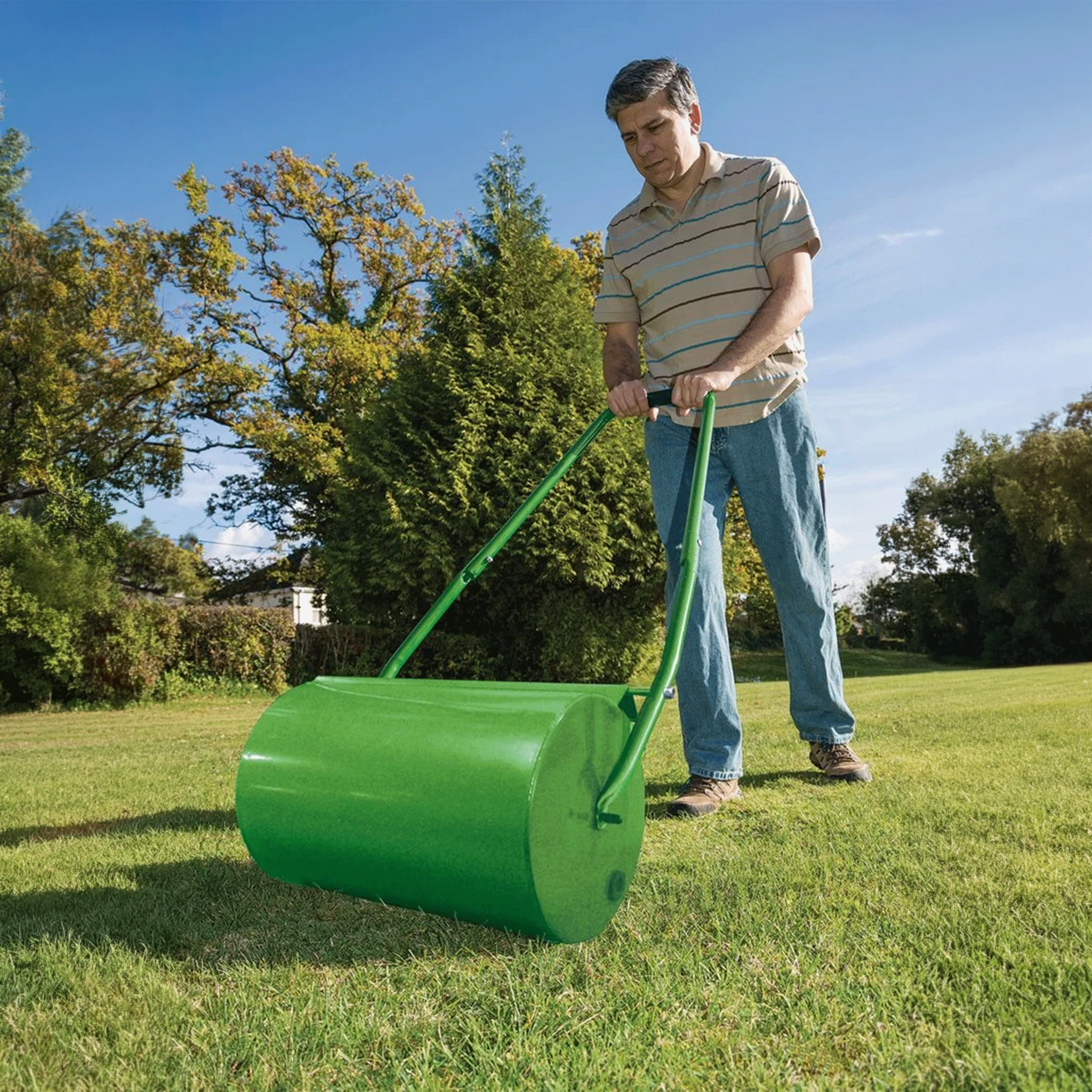 Draper Fillable Steel Lawn Roller Drum 500mm – 82778
