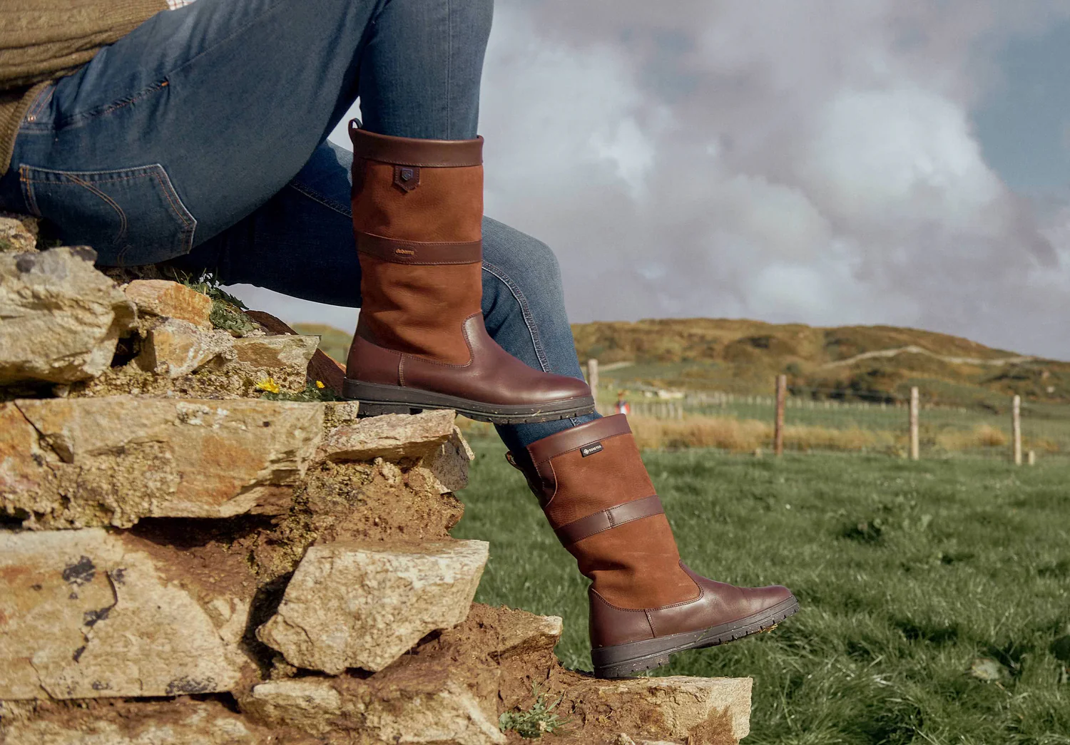 Dubarry Kildare Mid Height Country Boot Walnut