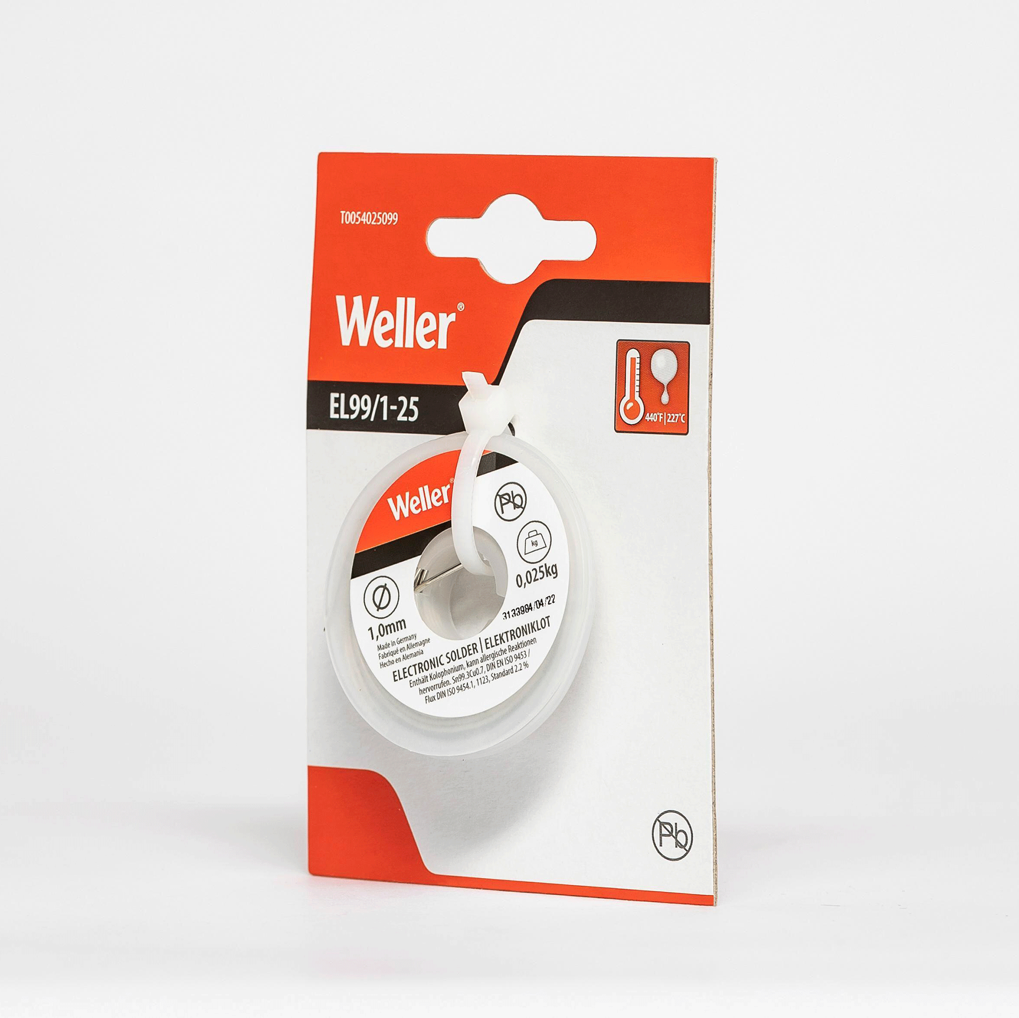 Weller Electronic Solder EL99 - 25g Reel