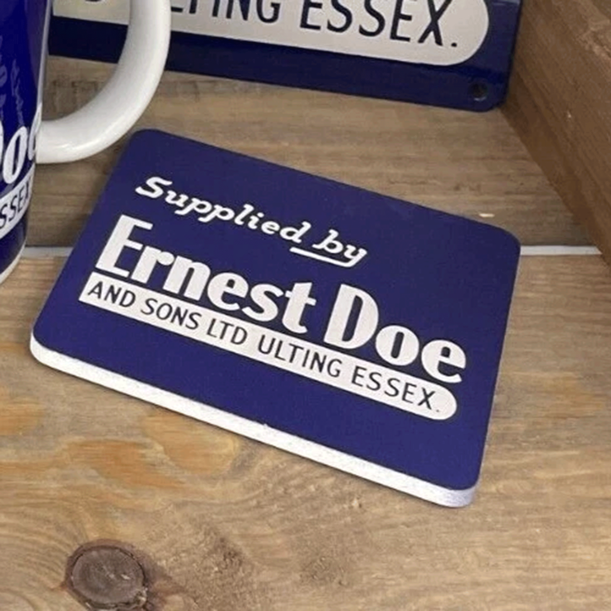 Ernest Doe Vintage Farming Tractor Coaster