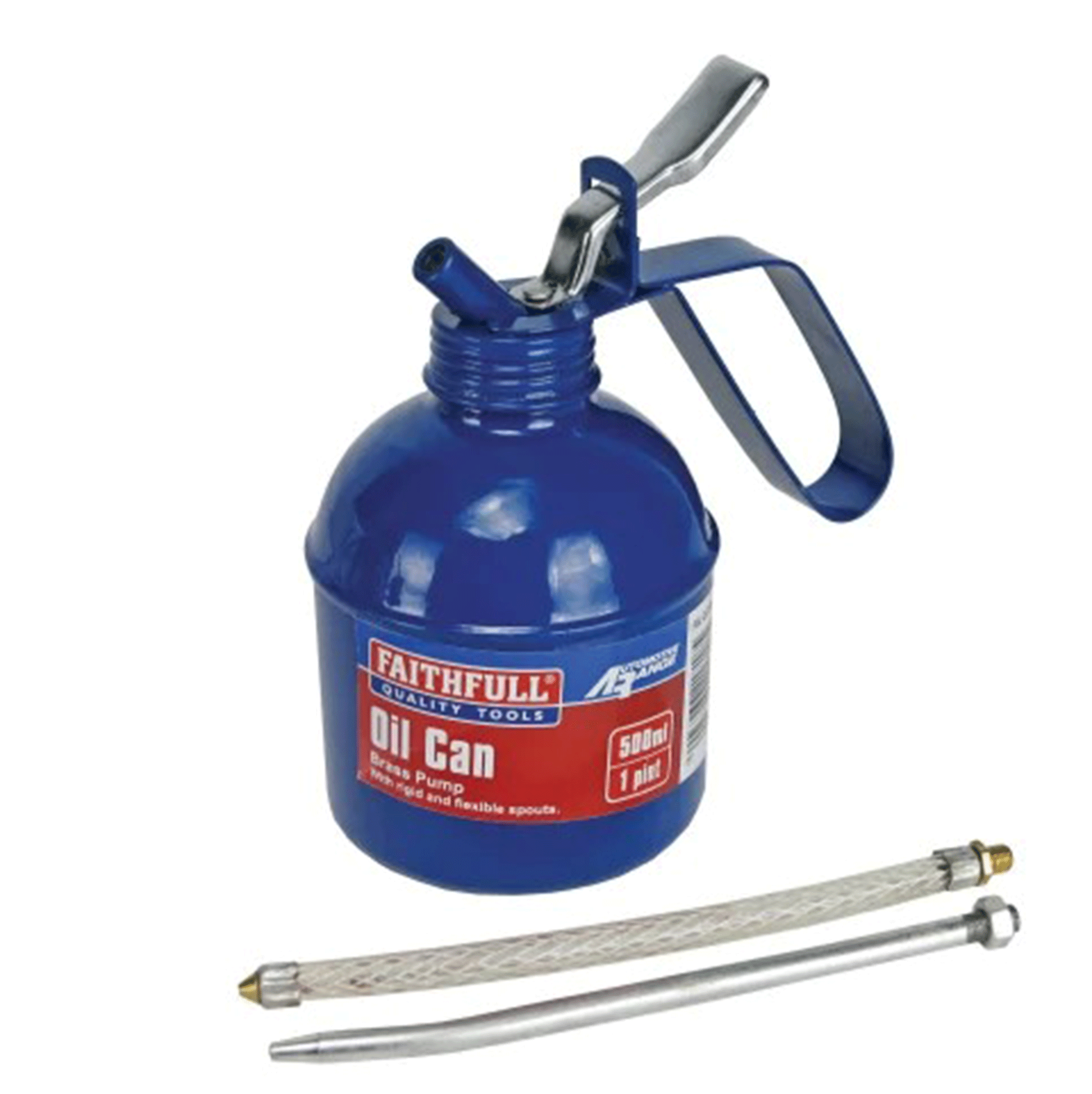 Faithfull Tools Lever Type Oil Can - 500ml