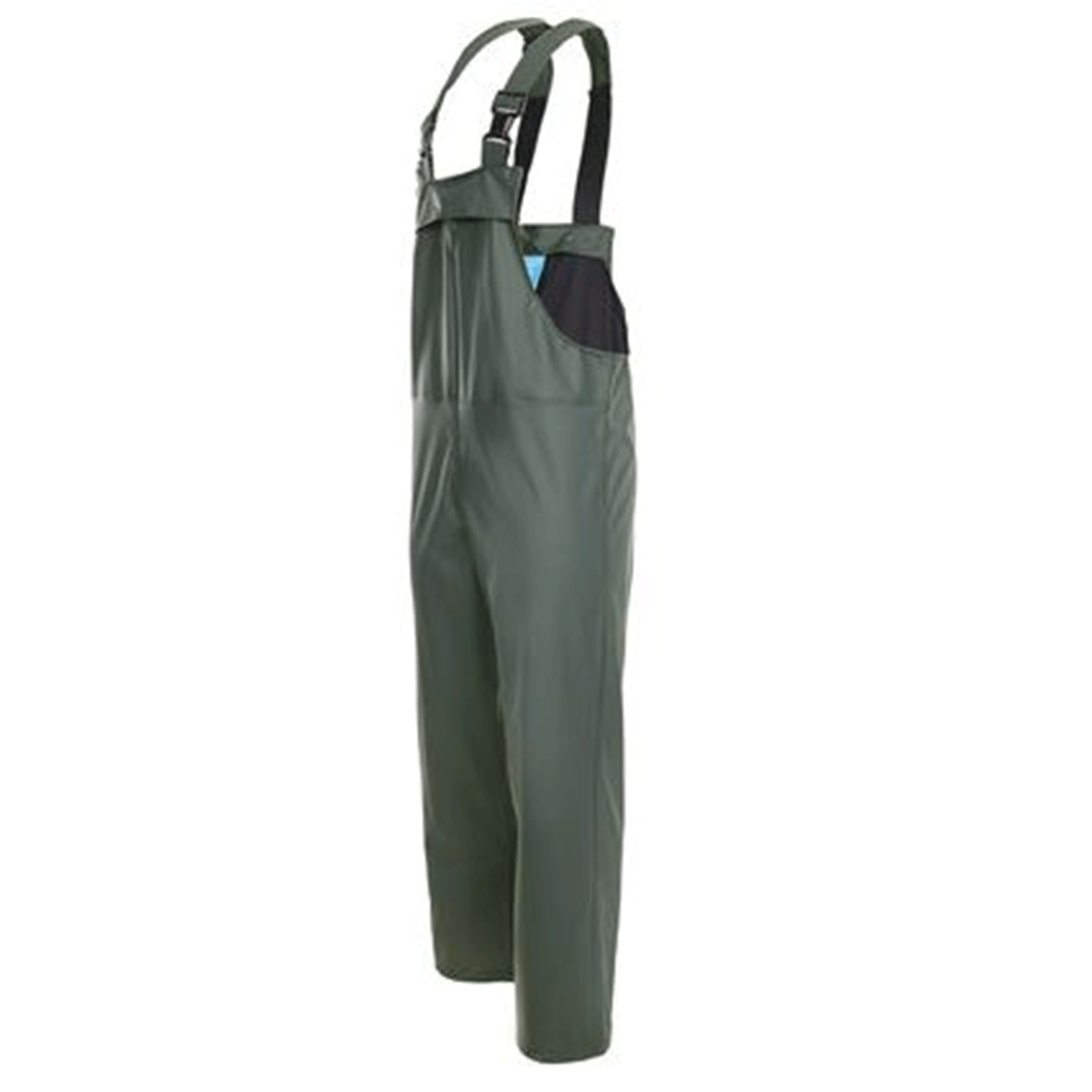 Fort Workwear Airflex Waterproof Bib 'N' Brace Green