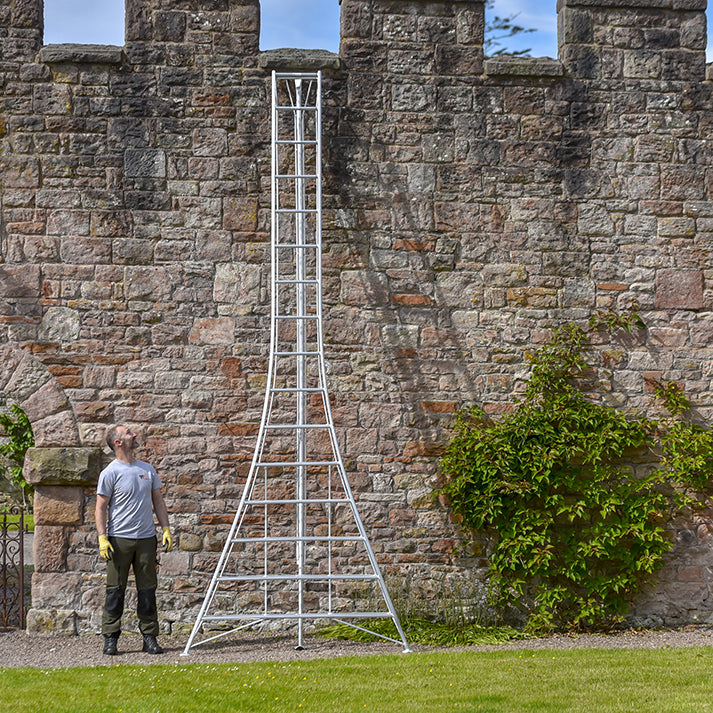 Workware GMF480 16ft Aluminium Tripod Ladder