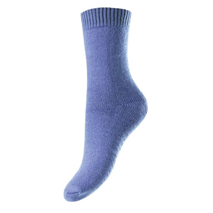 HJ Hall Women's Non-Slip Feet Warmers Deep Lilac