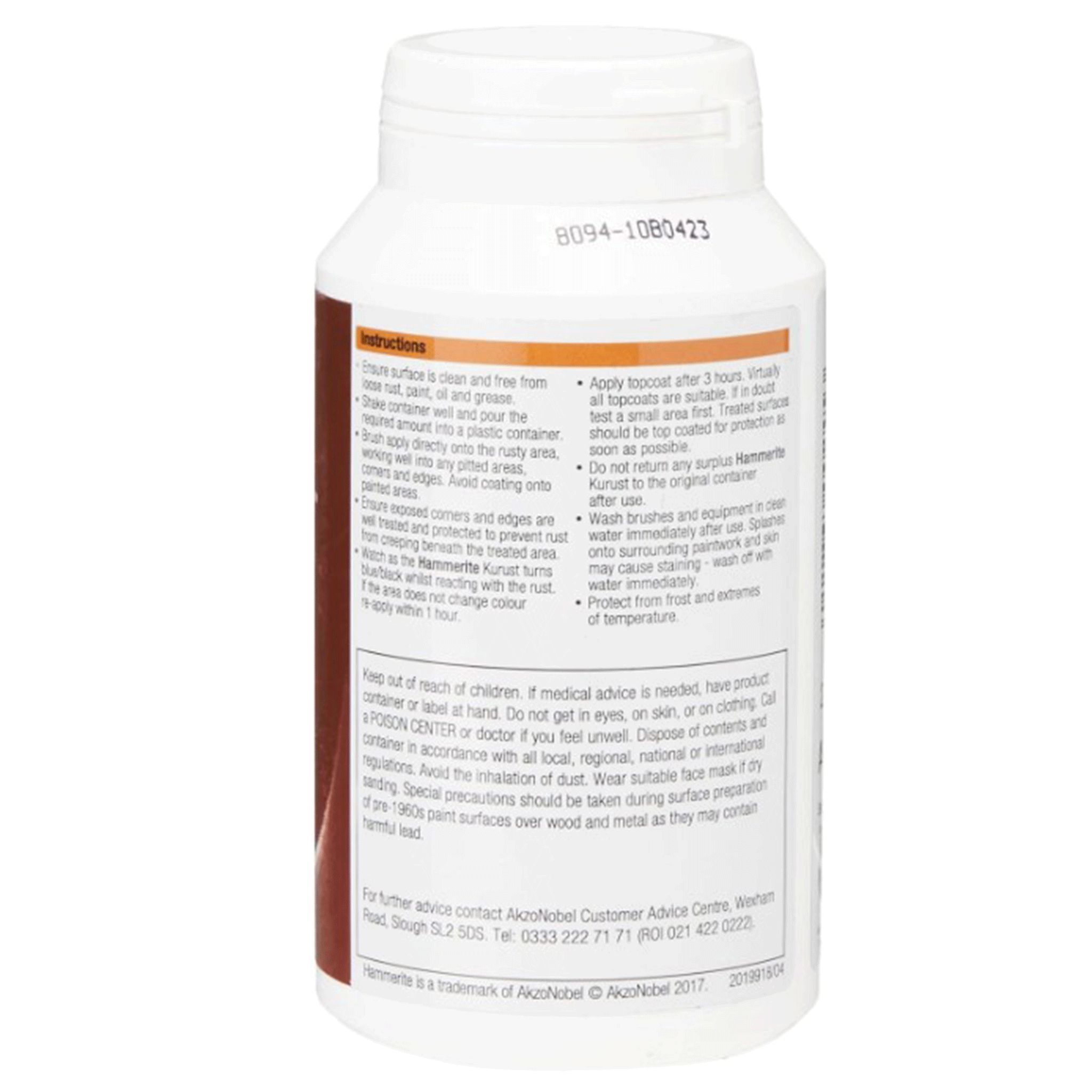 Hammerite Kurust 250ml