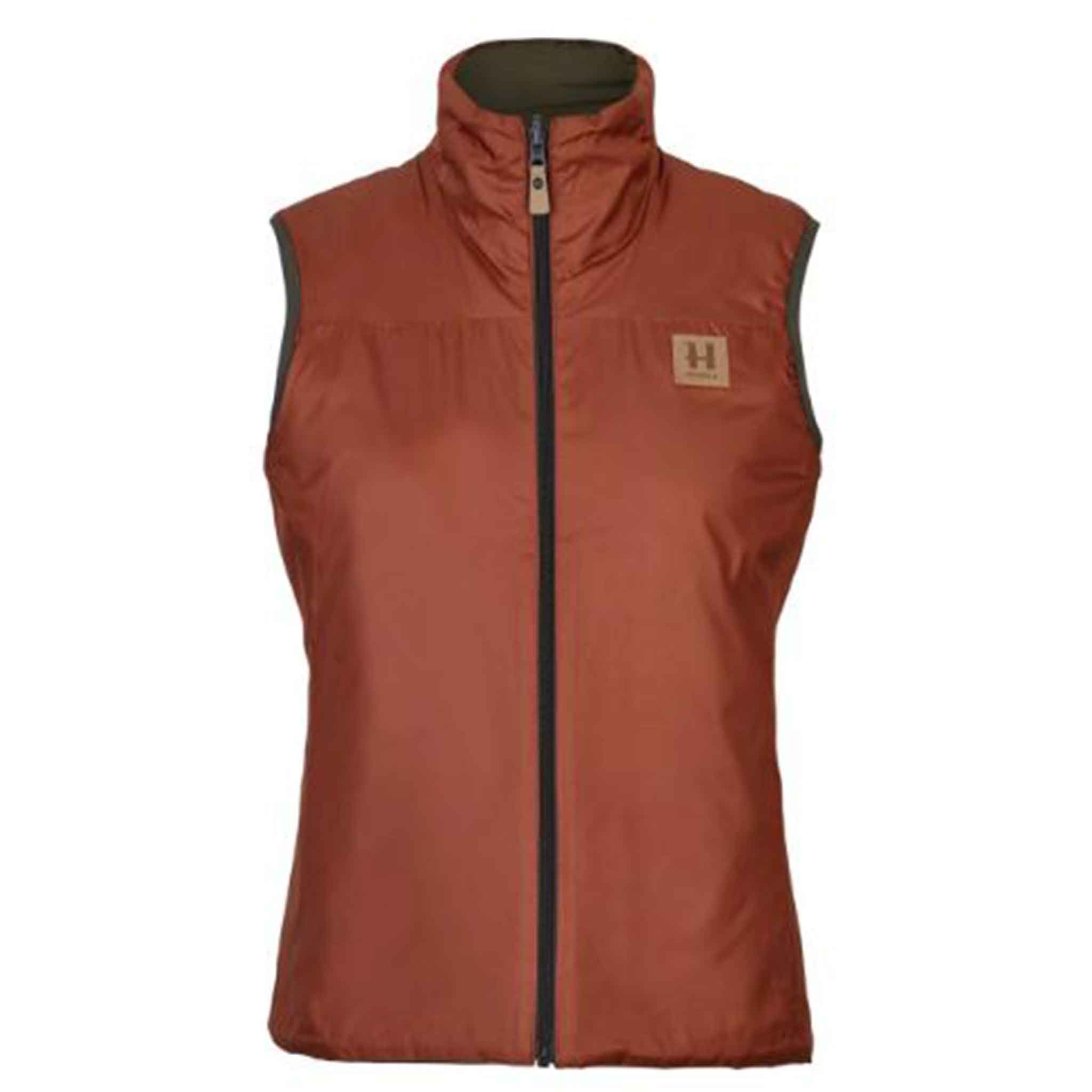 Harkila Kalix Women's HSP Waistcoat Willow Green-Arabian Spice