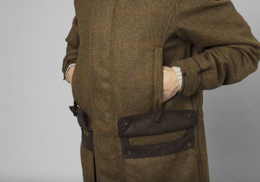 Harkila Kenmore GTX Tweed Jacket Terragon Brown 4
