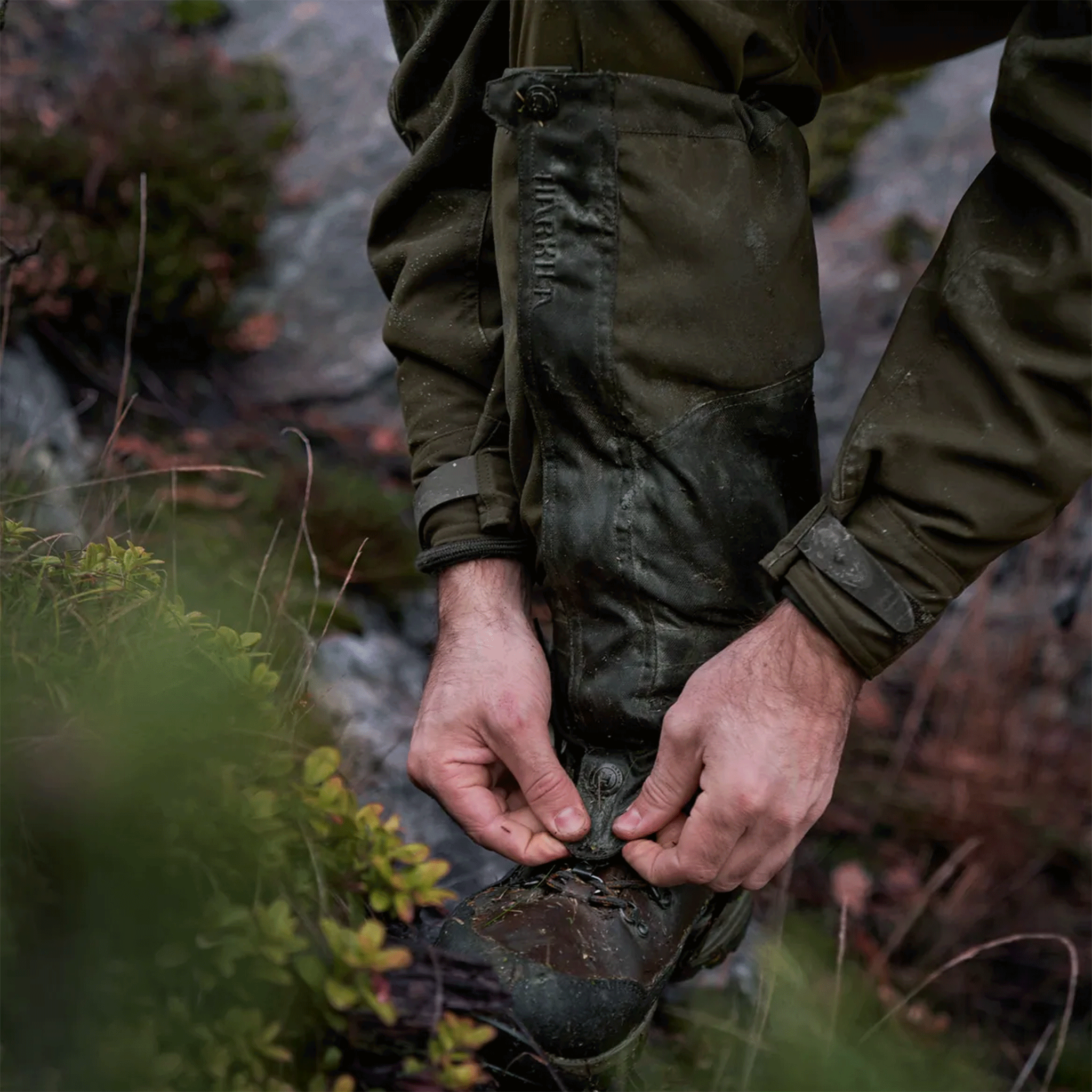 Harkila Pro HWS Gaiters Willow Green