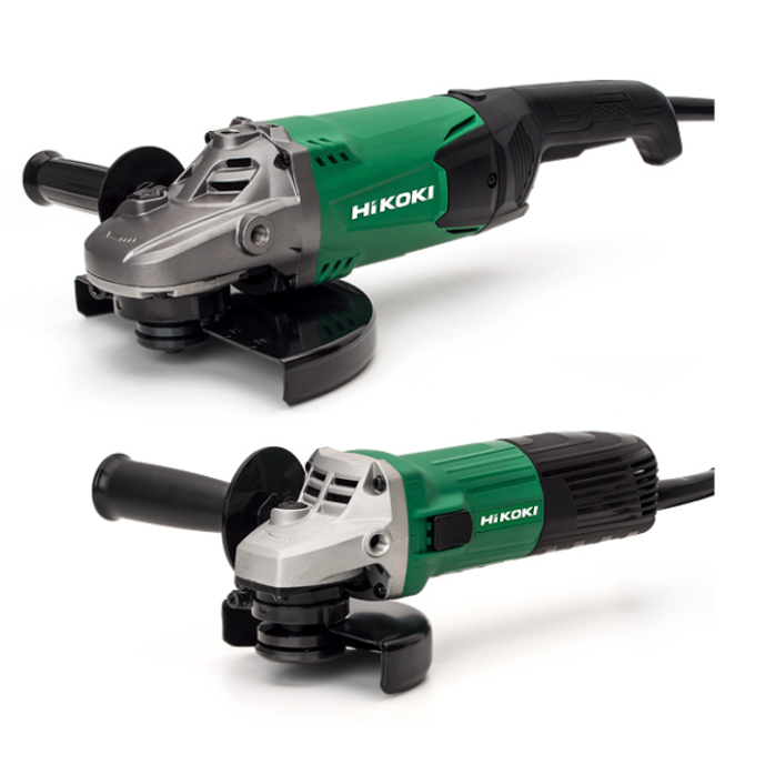 Hikoki 115mm & 230mm Angle Grinder Twin Pack 240V 1