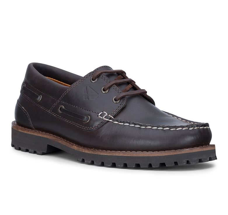 Hoggs Kintyre Rugged Moccasin Boat Shoe Chestnut 1