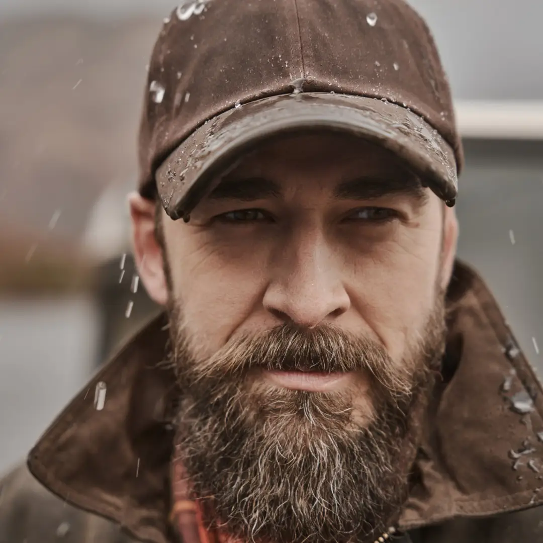 Hoggs Struther Waterproof Baseball Cap Green