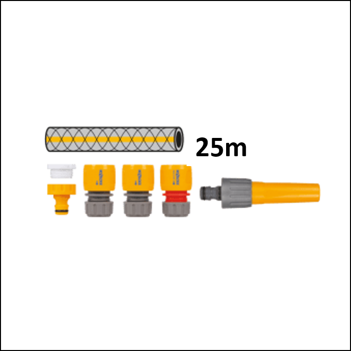 Hozelock 2412 Free Standing Hose Reel with 25m Hose 3