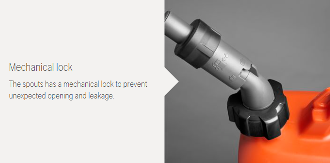 Husqvarna Combi Fuel Can 5L &amp; 2.5L 2