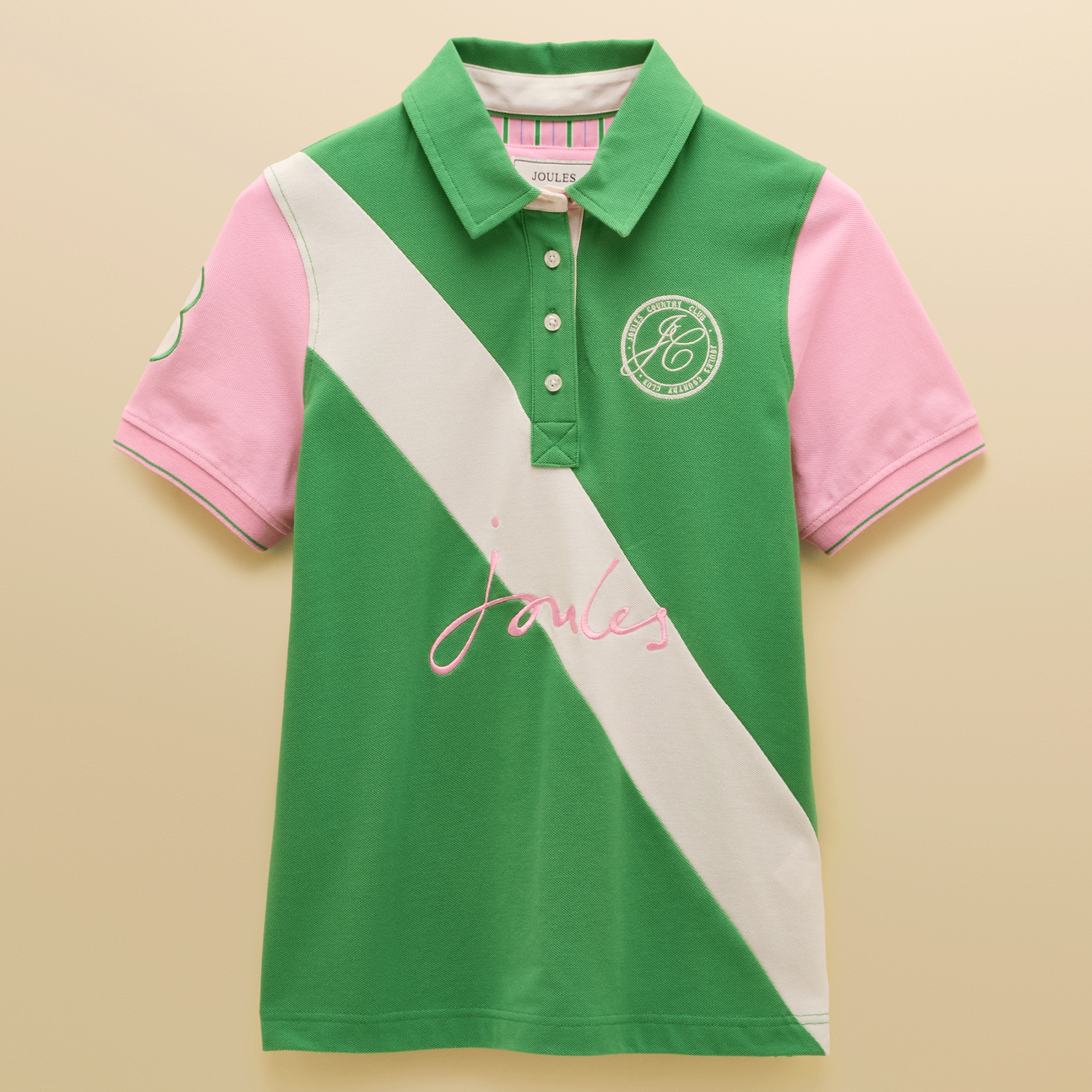 Joules Beaufort Polo Shirt in Green