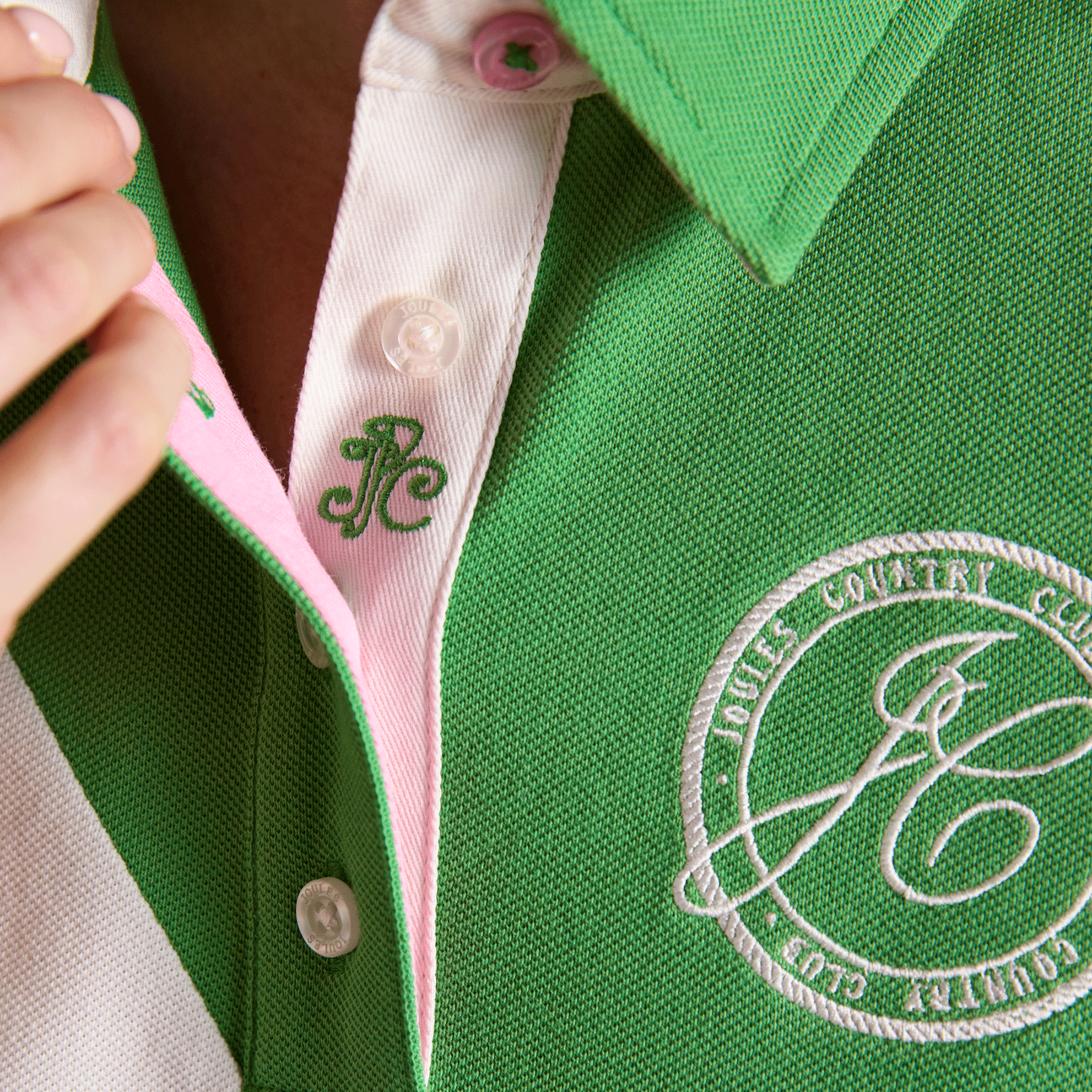 Joules Beaufort Polo Shirt in Green
