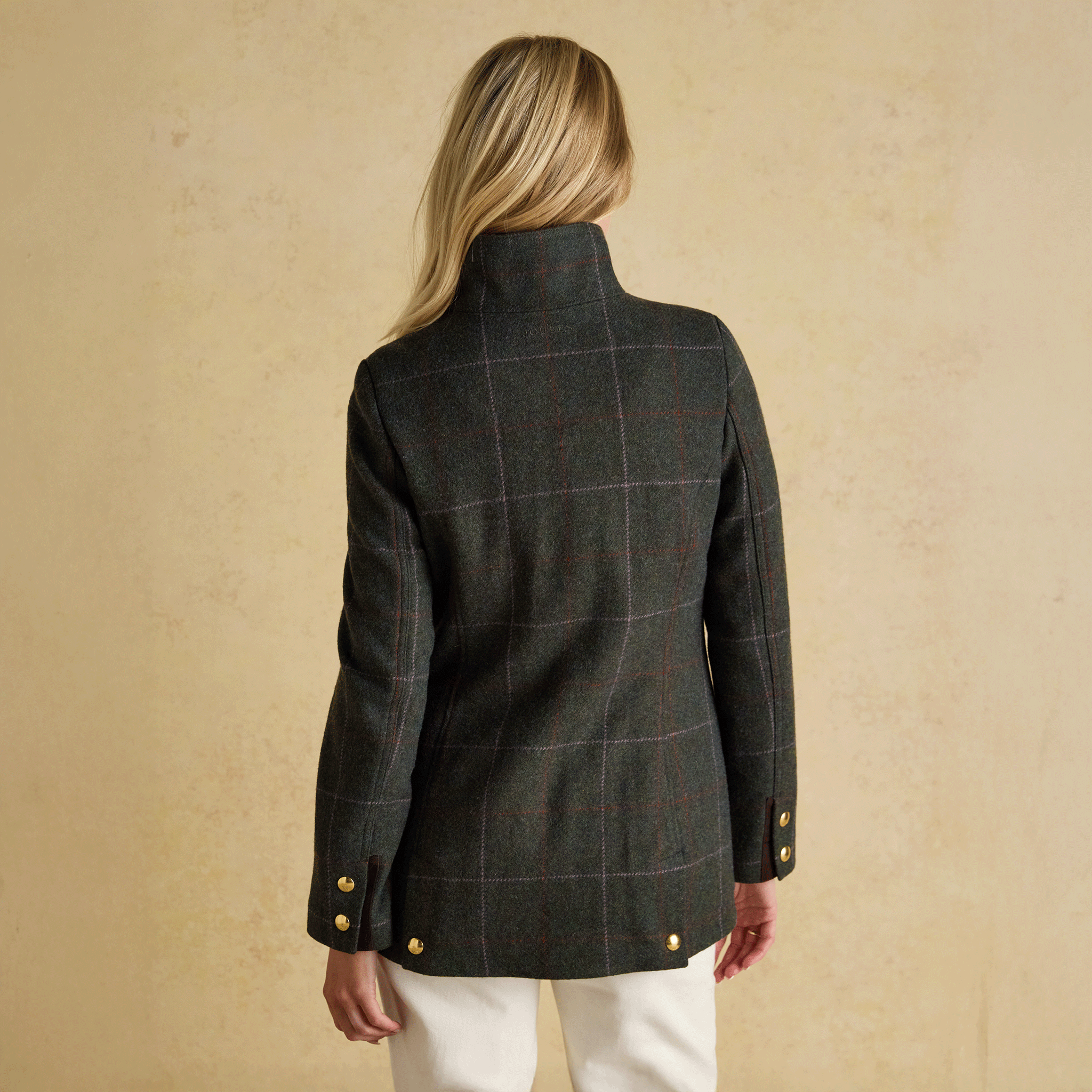 Joules Classic Fieldcoat Green Tweed