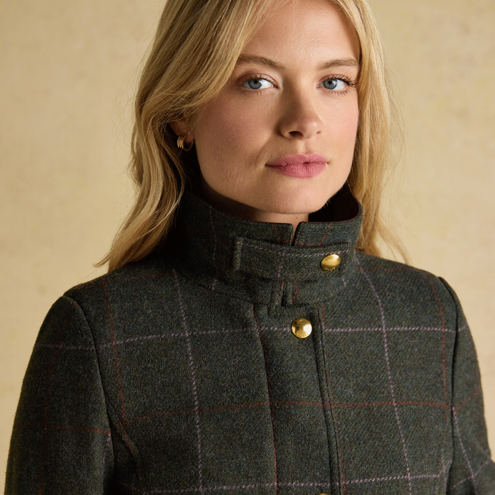 Joules Classic Fieldcoat Green Tweed