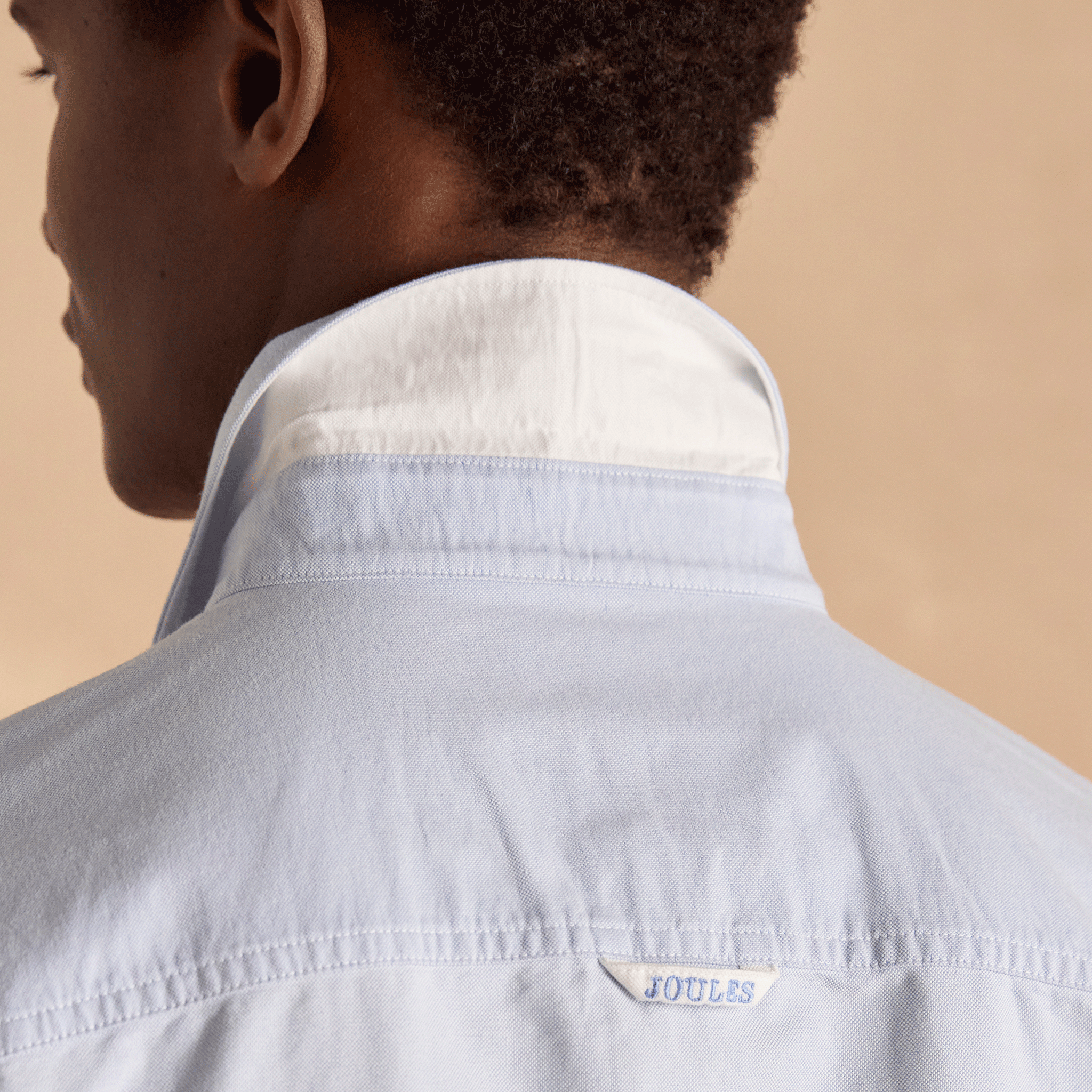 Joules Classic Fit Oxford Shirt in Blue