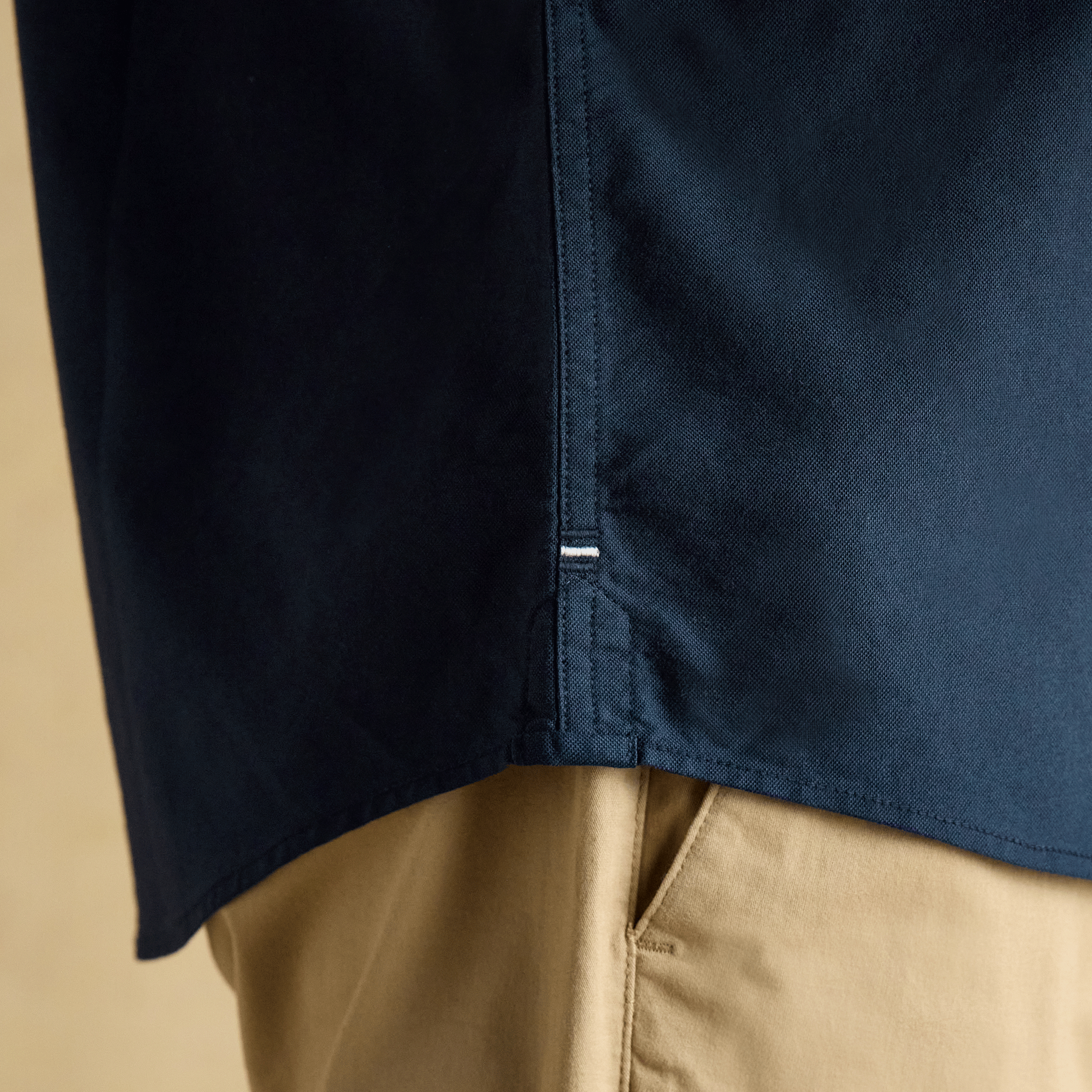 Joules Classic Fit Oxford Shirt in Navy