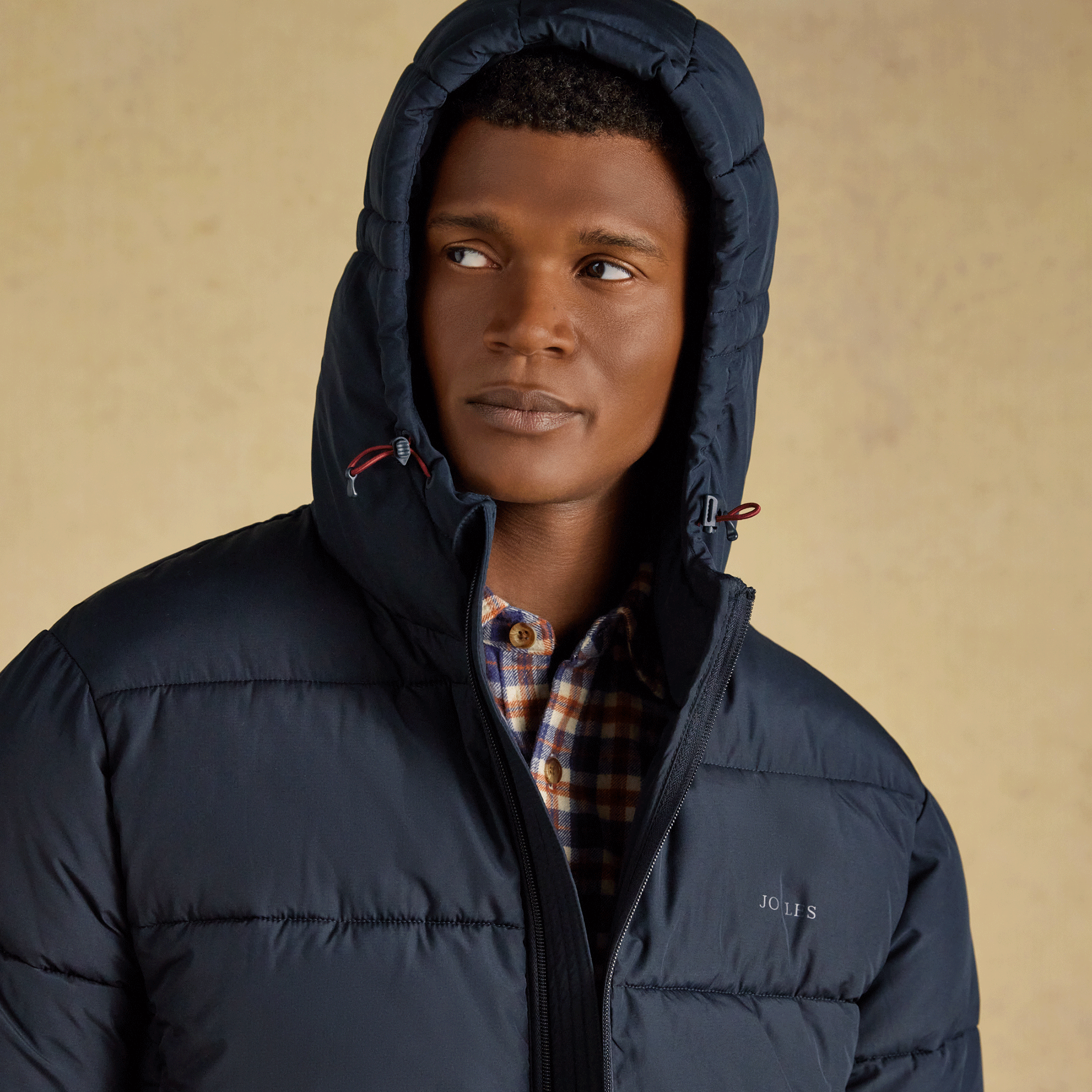 Joules Croft Men's Padded Coat Navy