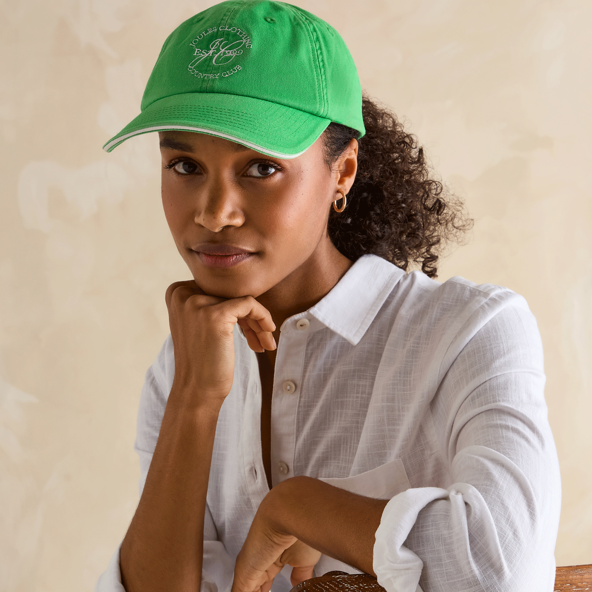 Joules Daley Green Cap