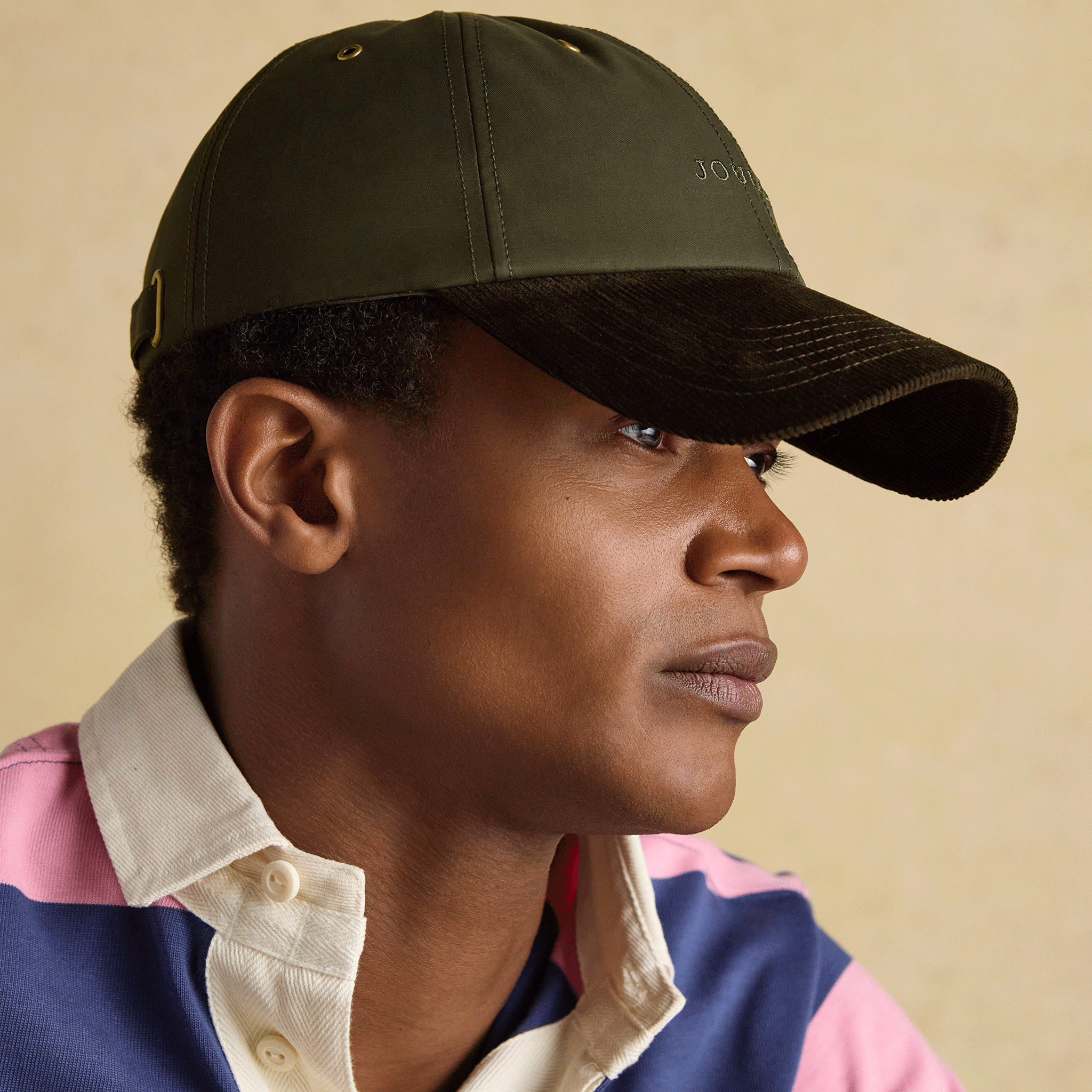 Joules Daley Wax Cap in Green