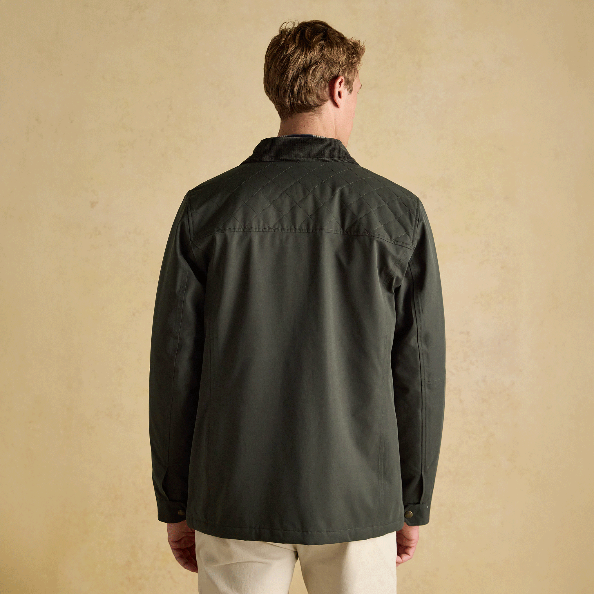 Joules Farleigh Men's Waterproof Midweight Country Coat Green