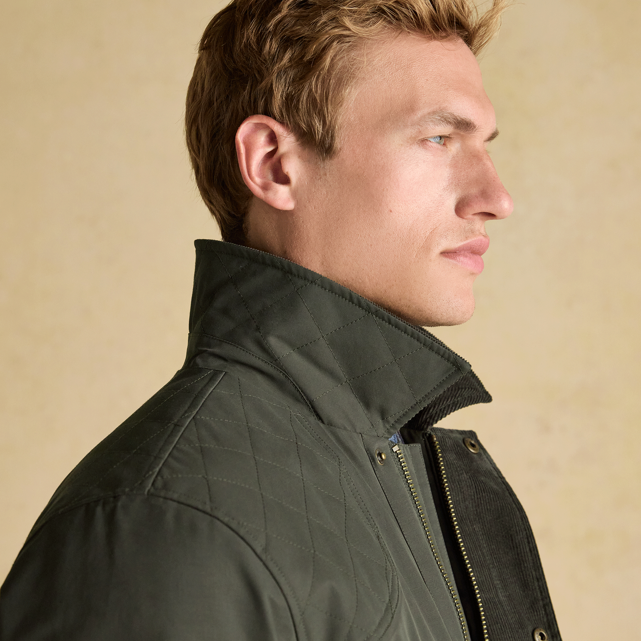 Joules Farleigh Men's Waterproof Midweight Country Coat Green