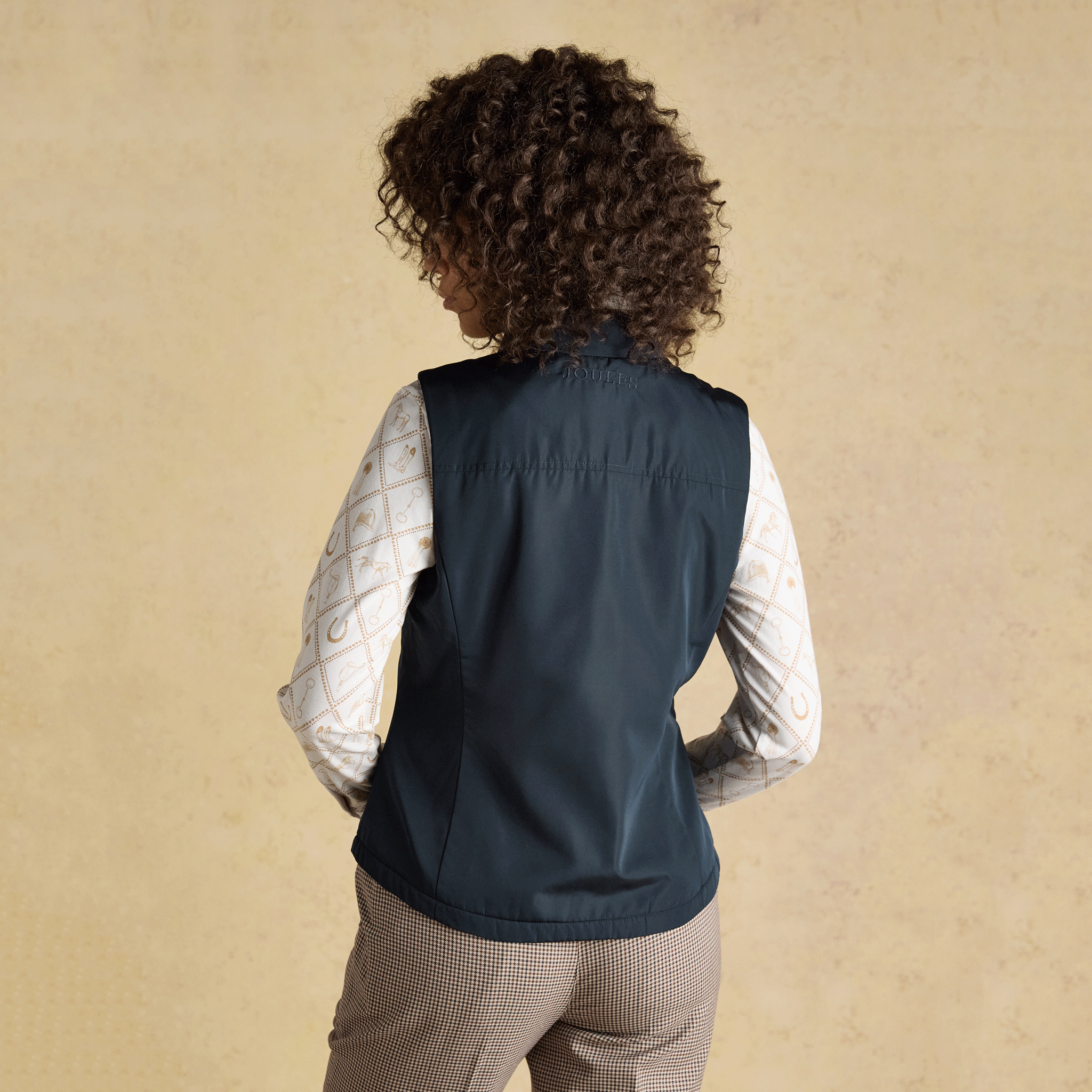 Joules Farnham Fleece Lined Gilet in Navy