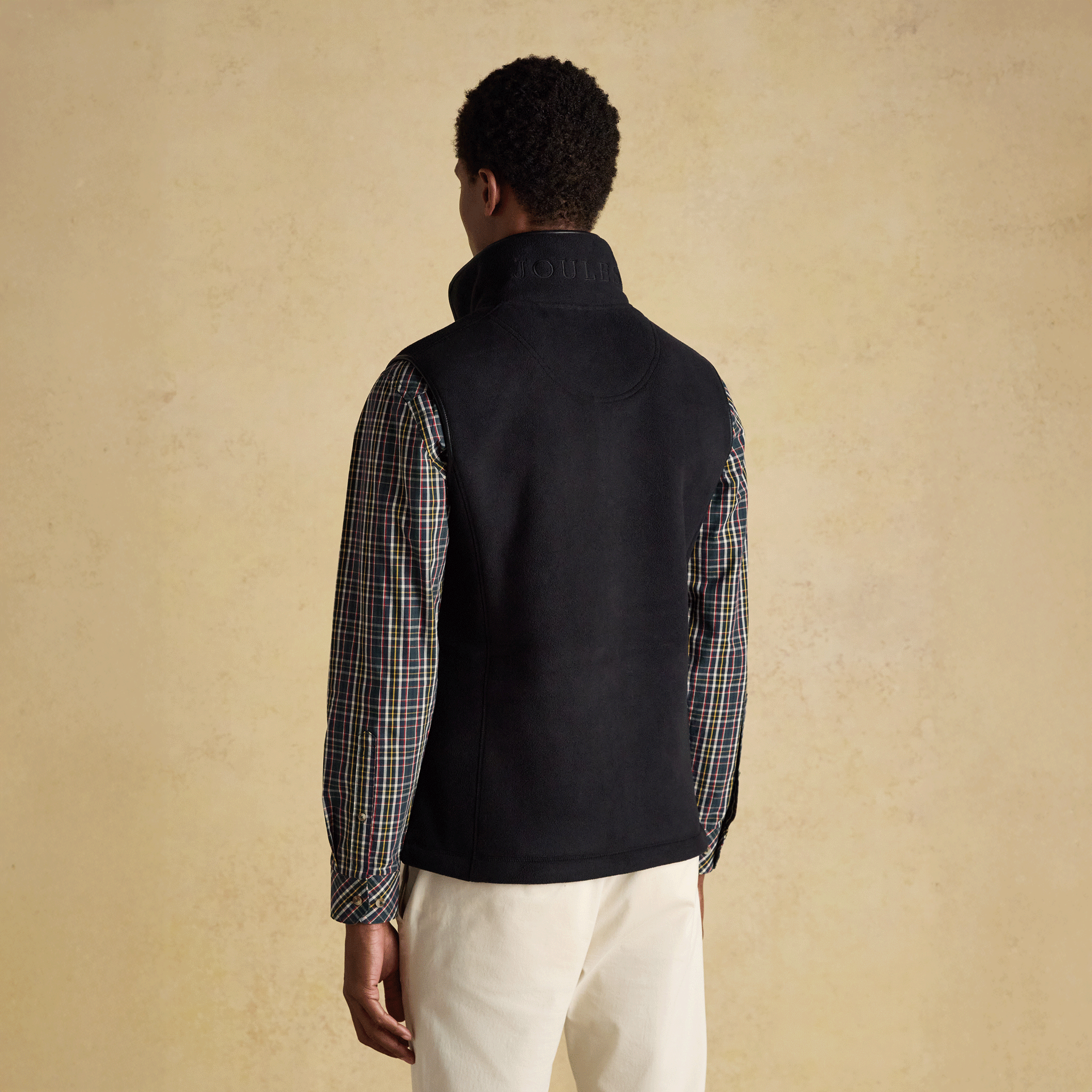 Joules Heritage Men's Fleece Gilet Black