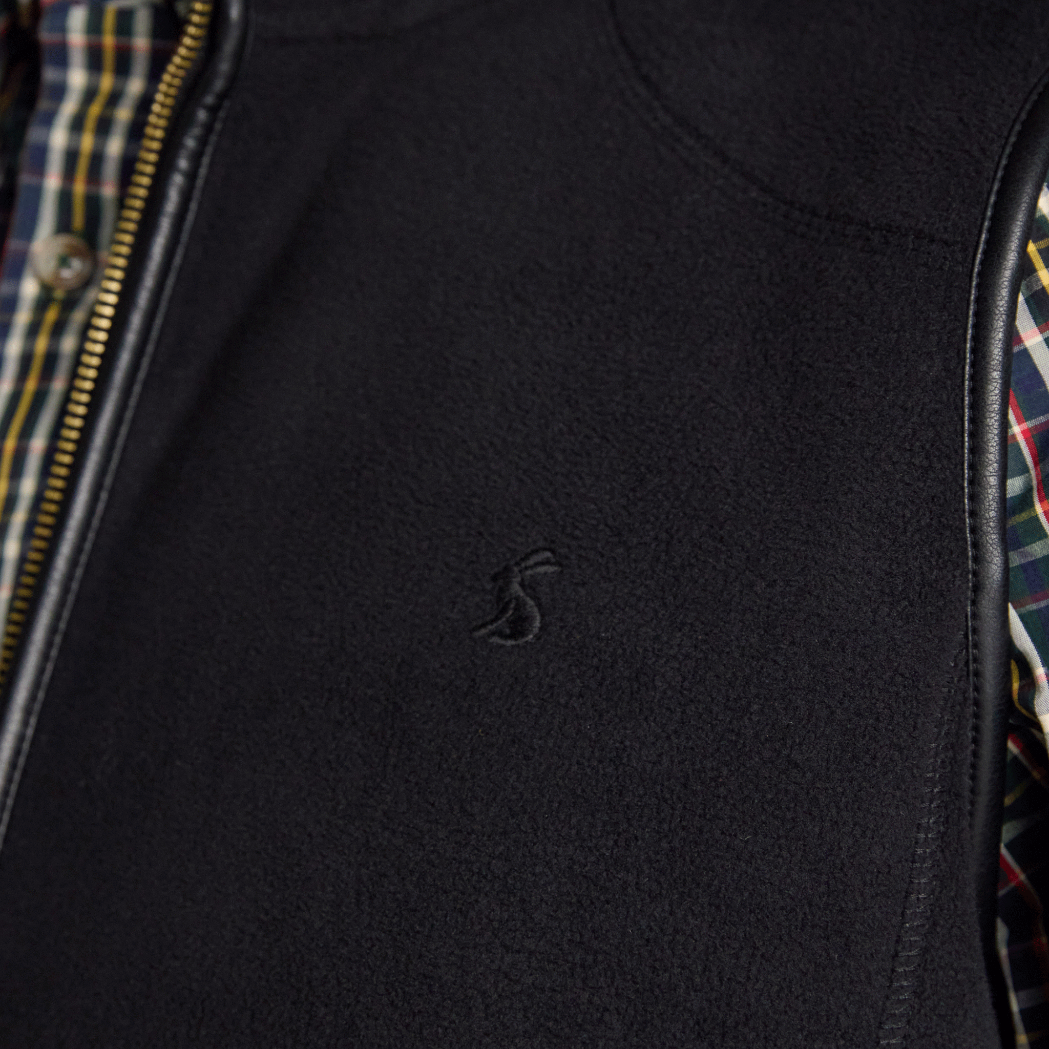 Joules Heritage Men's Fleece Gilet Black