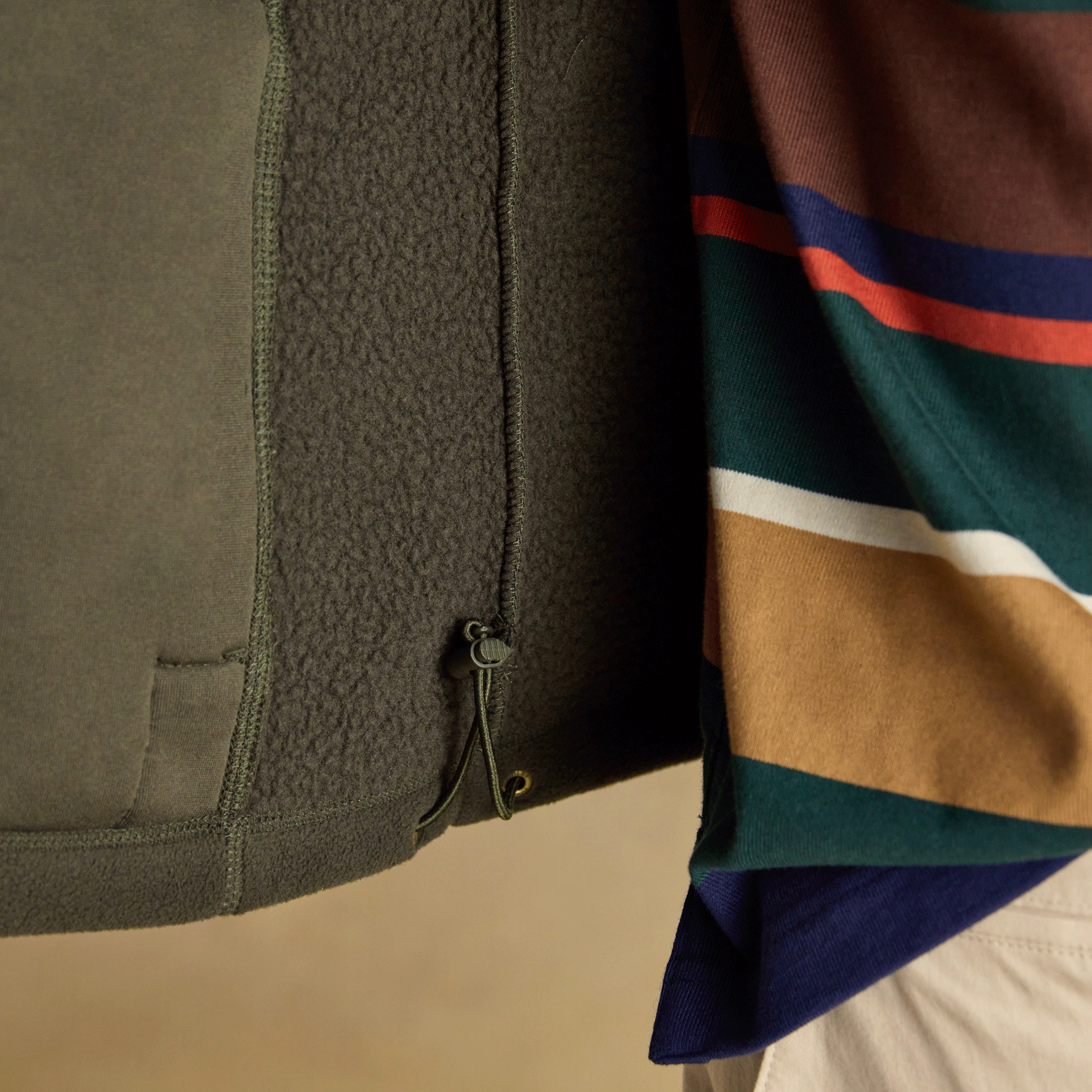 Joules Heritage Men's Fleece Gilet Green