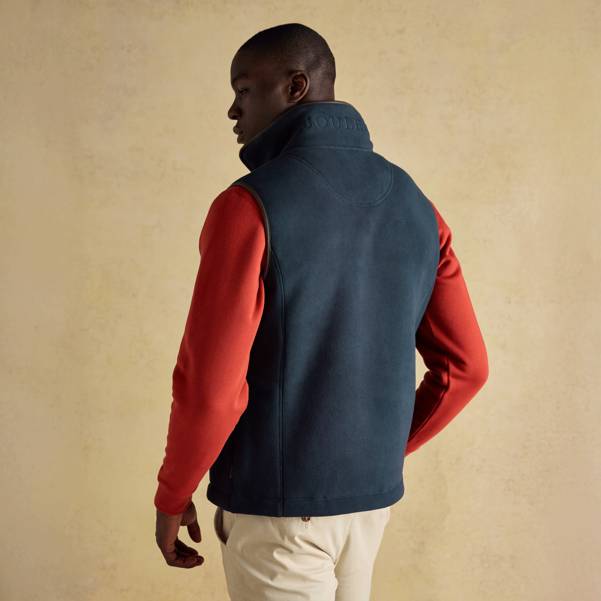 Joules Heritage Men's Fleece Gilet Navy
