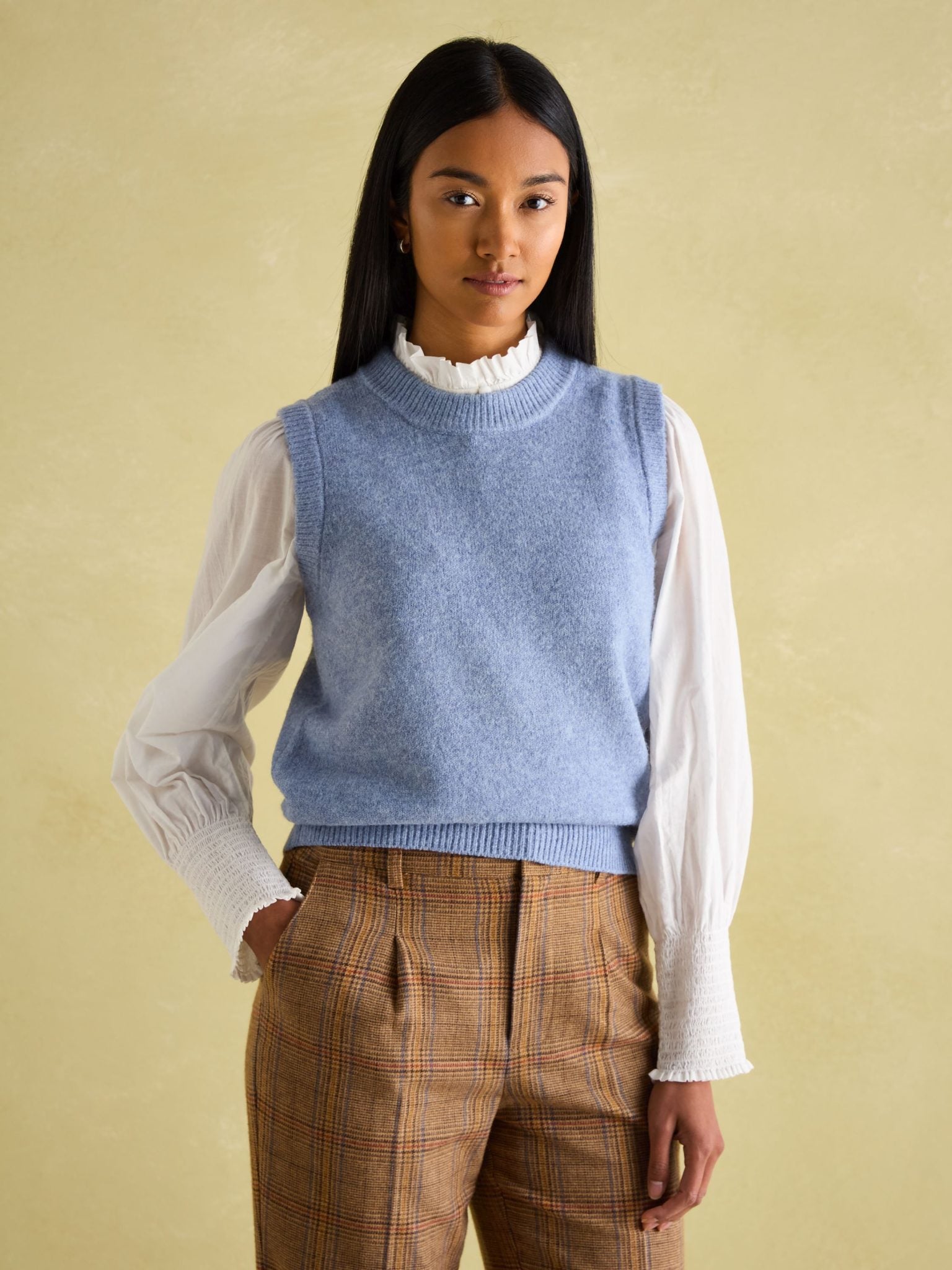 Joules Holly Blue Vest 3