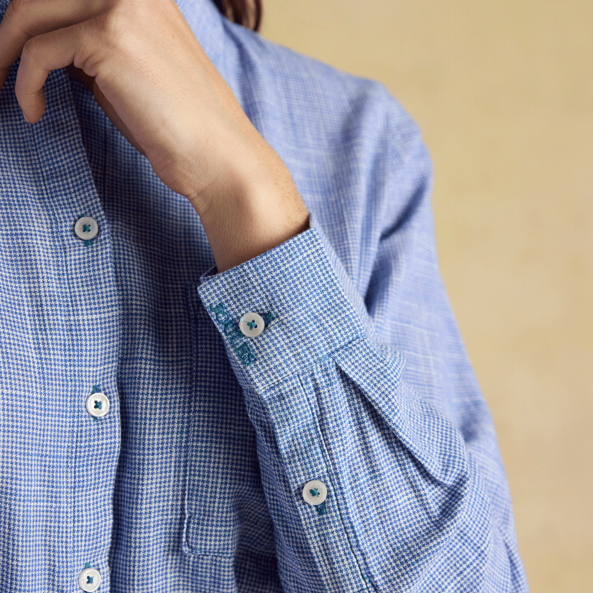 Joules Ida Long Sleeve Shirt in Blue