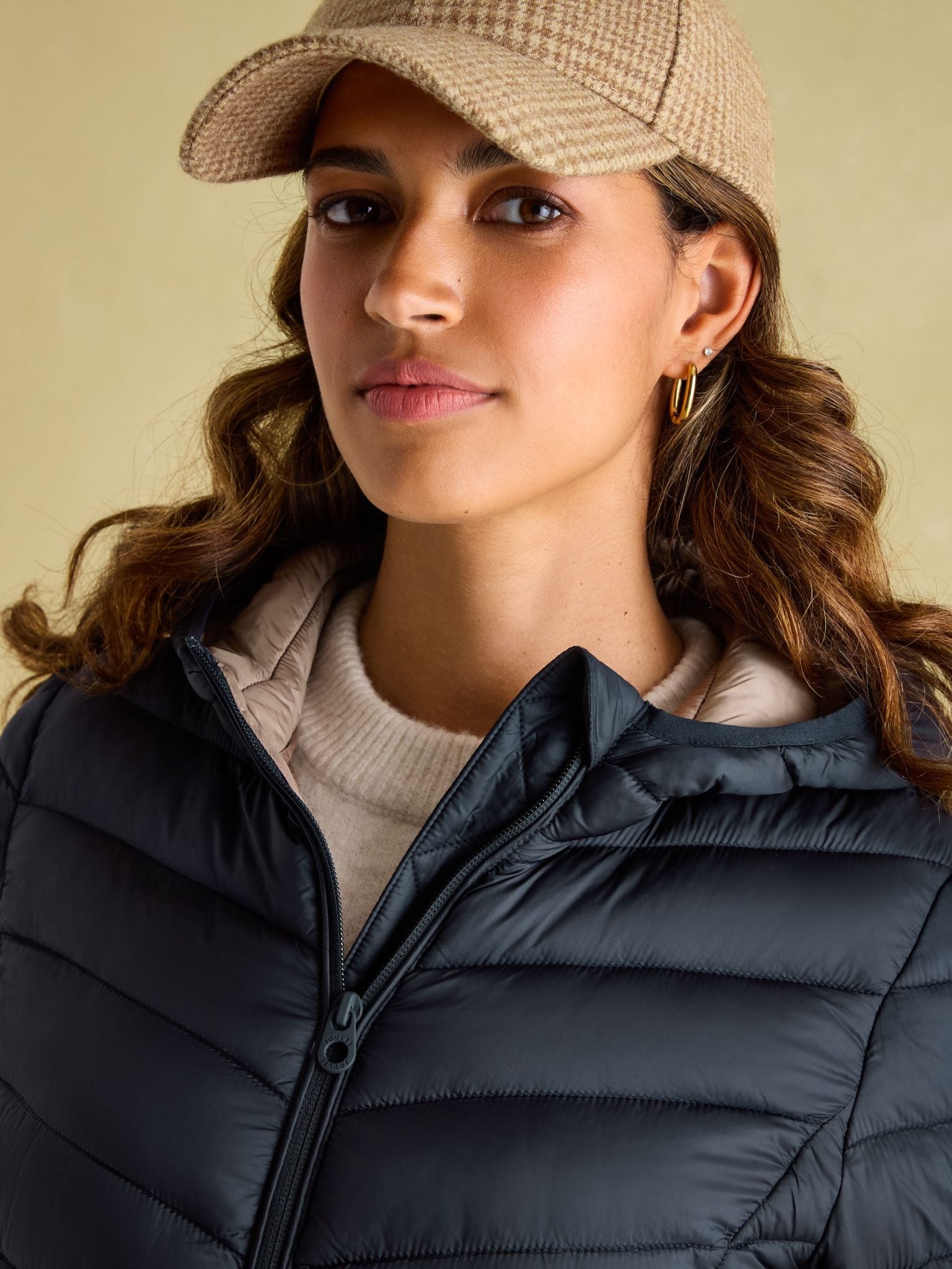 Joules Kenley Showerproof Padded Coat Navy 3