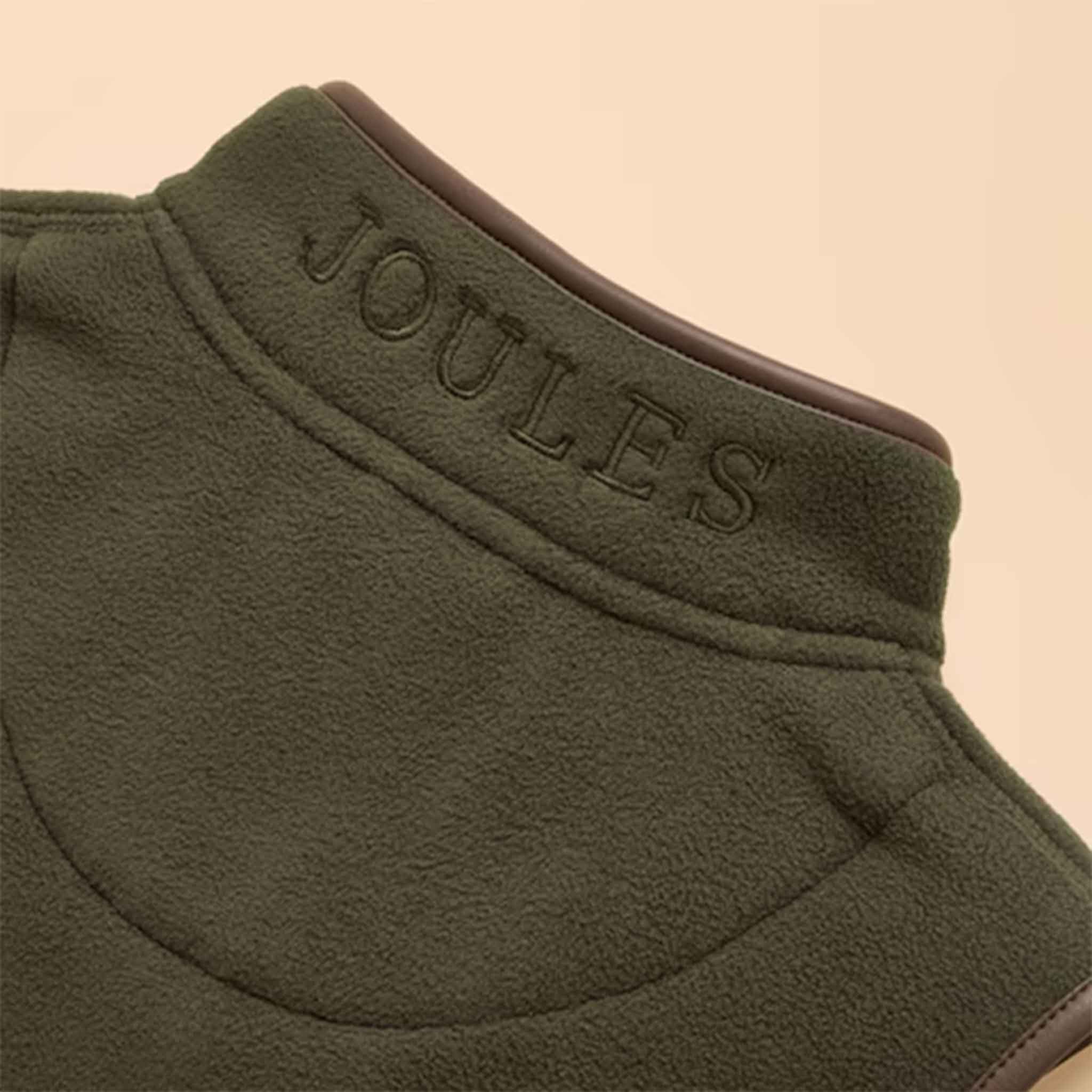 Joules Kids' Heritage Dark Green Fleece Gilet