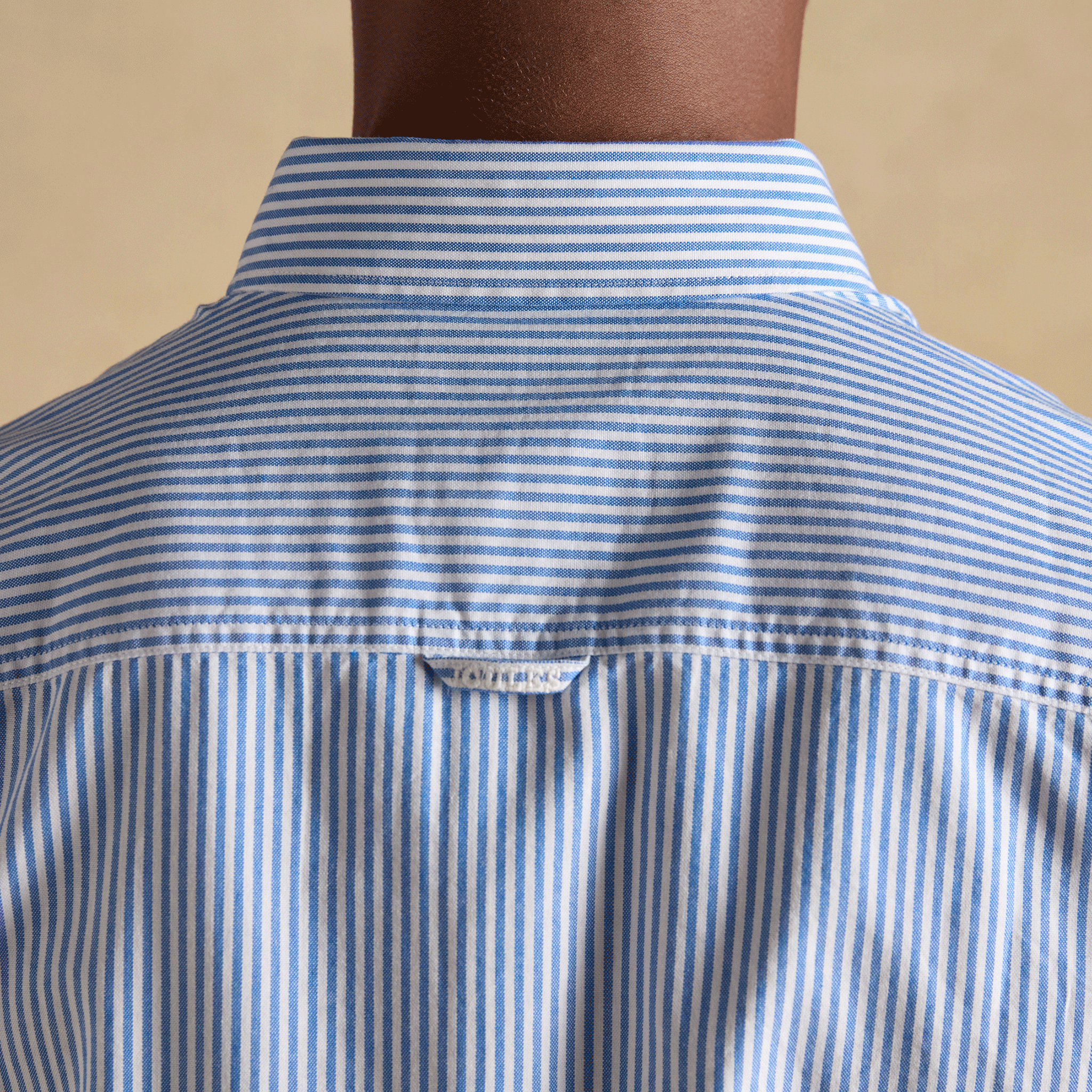 Joules Light Weight Oxford Short Sleeve Shirt Blue Stripe