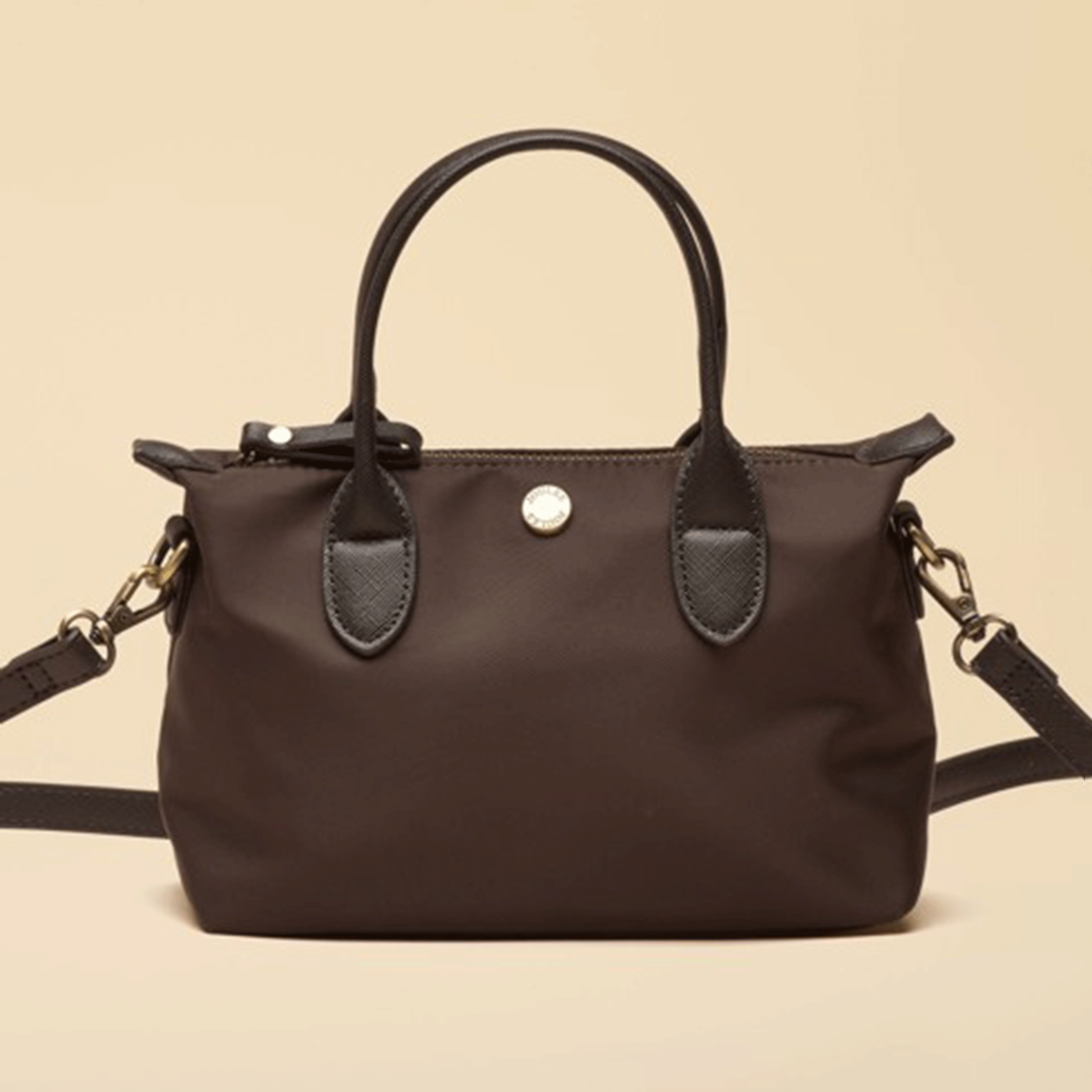 Joules Mini X Cross Body Bag Chocolate Brown