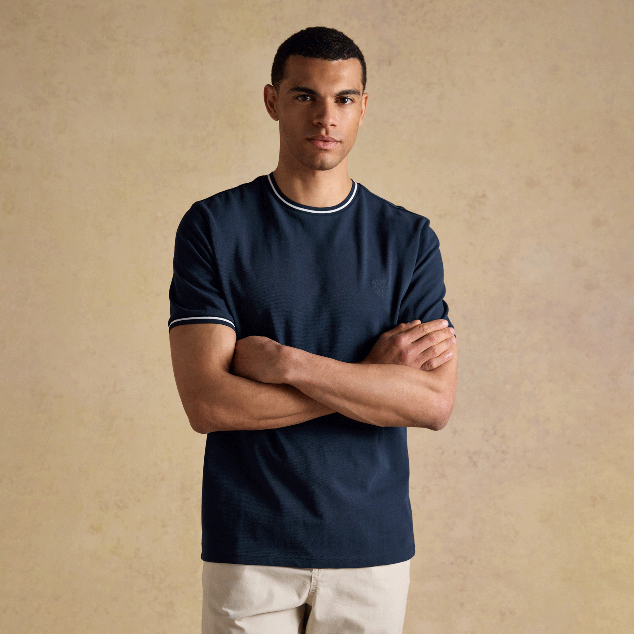 Joules Pique Tee Navy