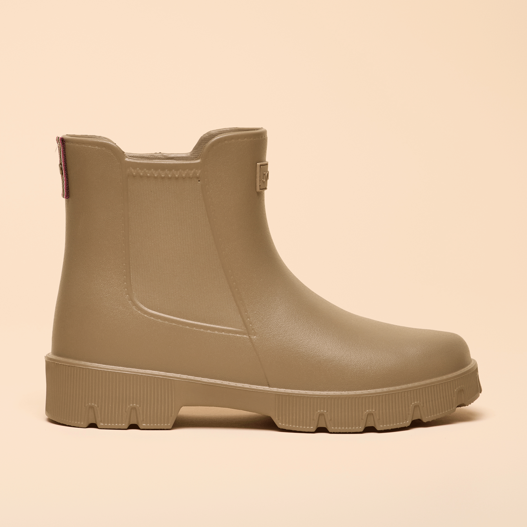 Joules Raindance Ankle Wellies Mink Brown