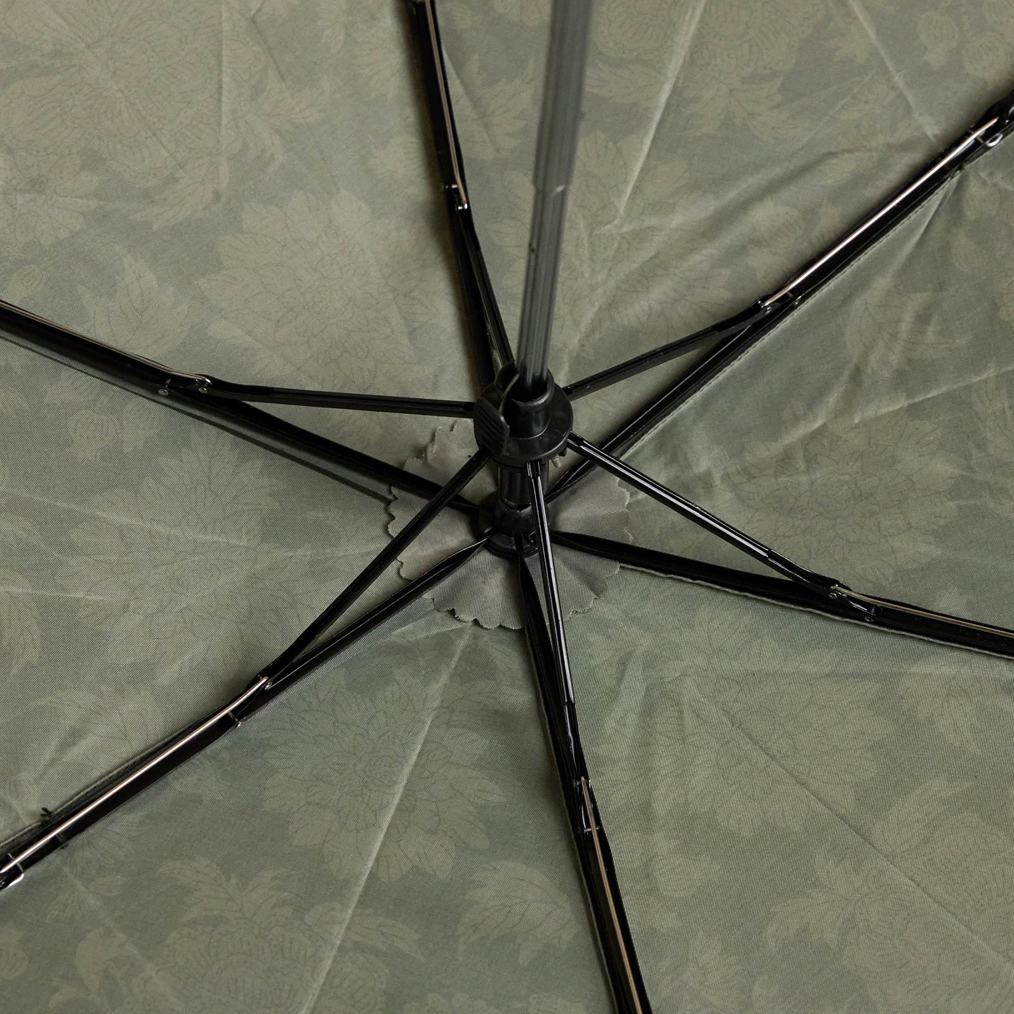 Joules Rayne Green Printed Umbrella